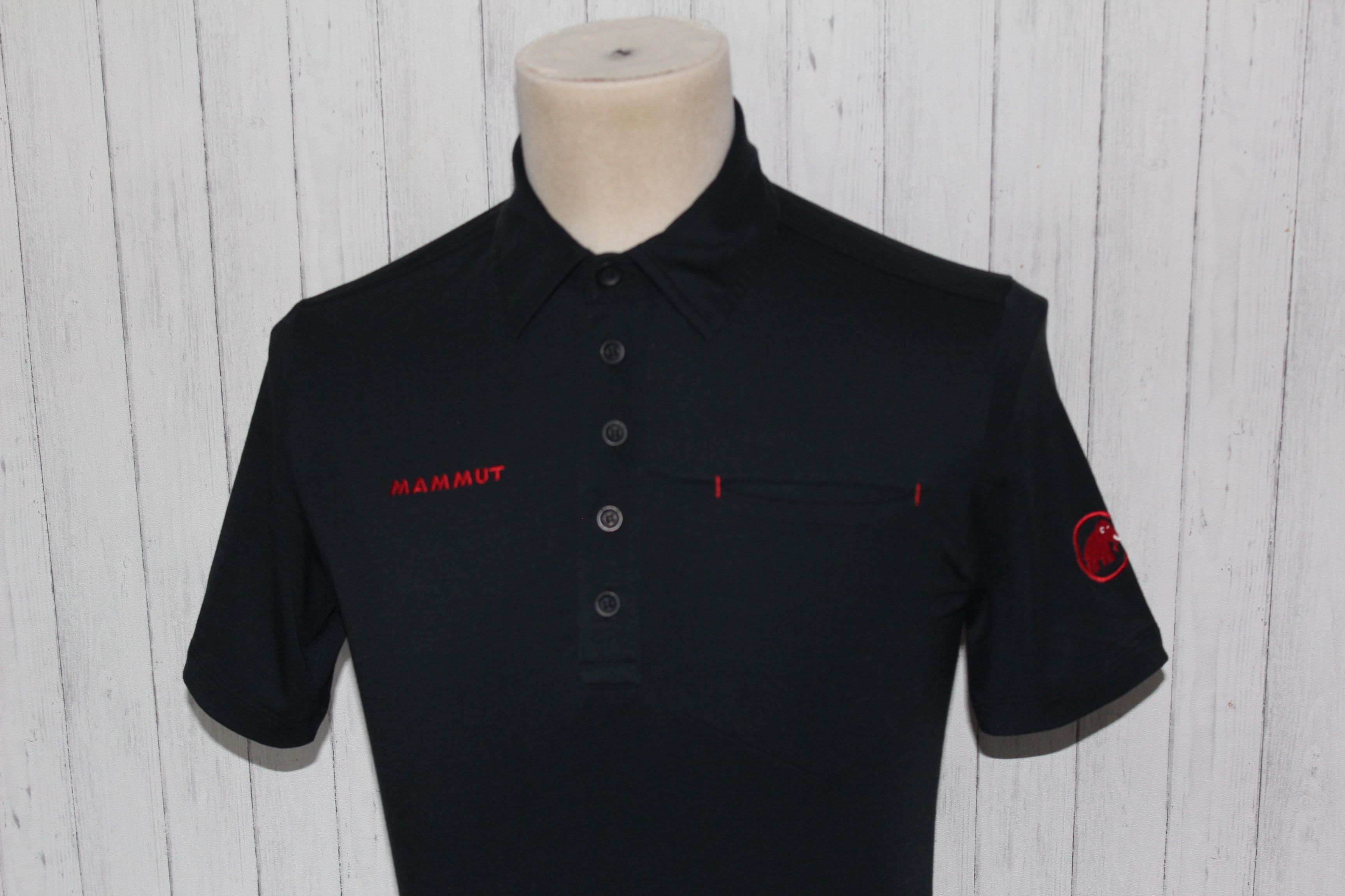 Mammut Women's FRED PERRY Short Sleeve Blue Polo Shirt Size M / US 6-8 / IT 42-44 - 3 Thumbnail