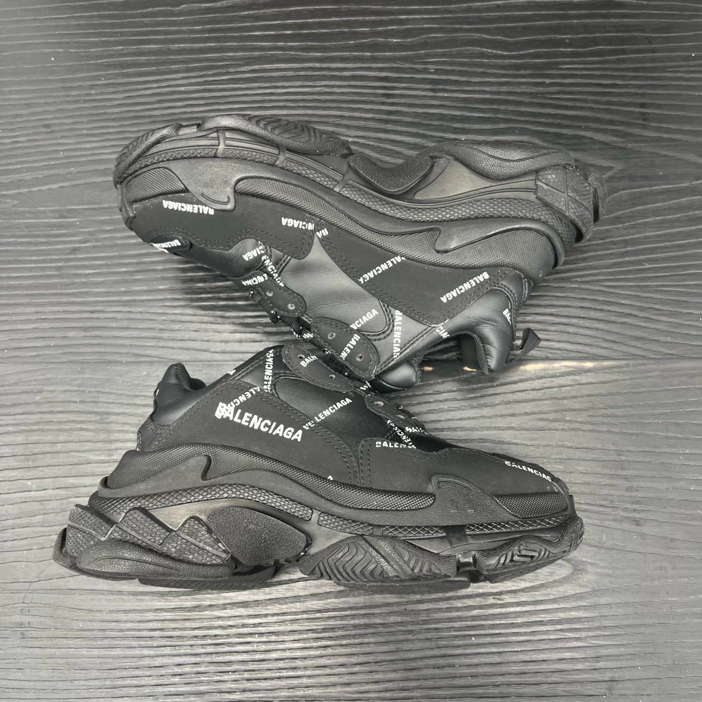 Balenciaga Balenciaga Triples Black 36 VGC (small sole crack) Size US 5.5 / IT 35.5 - 3 Thumbnail
