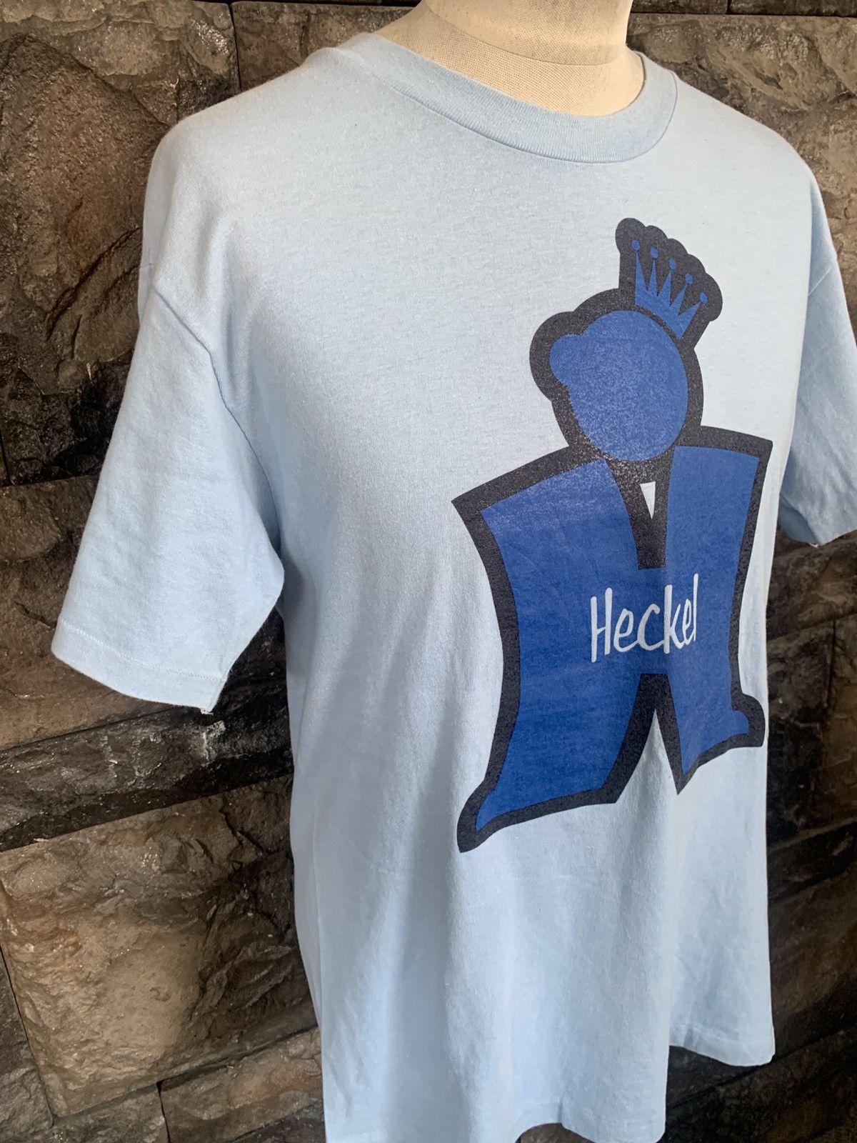 Vintage Vintage 90s Heckel Streetwear / Skate Surf T shirt Size US M / EU 48-50 / 2 - 5 Thumbnail