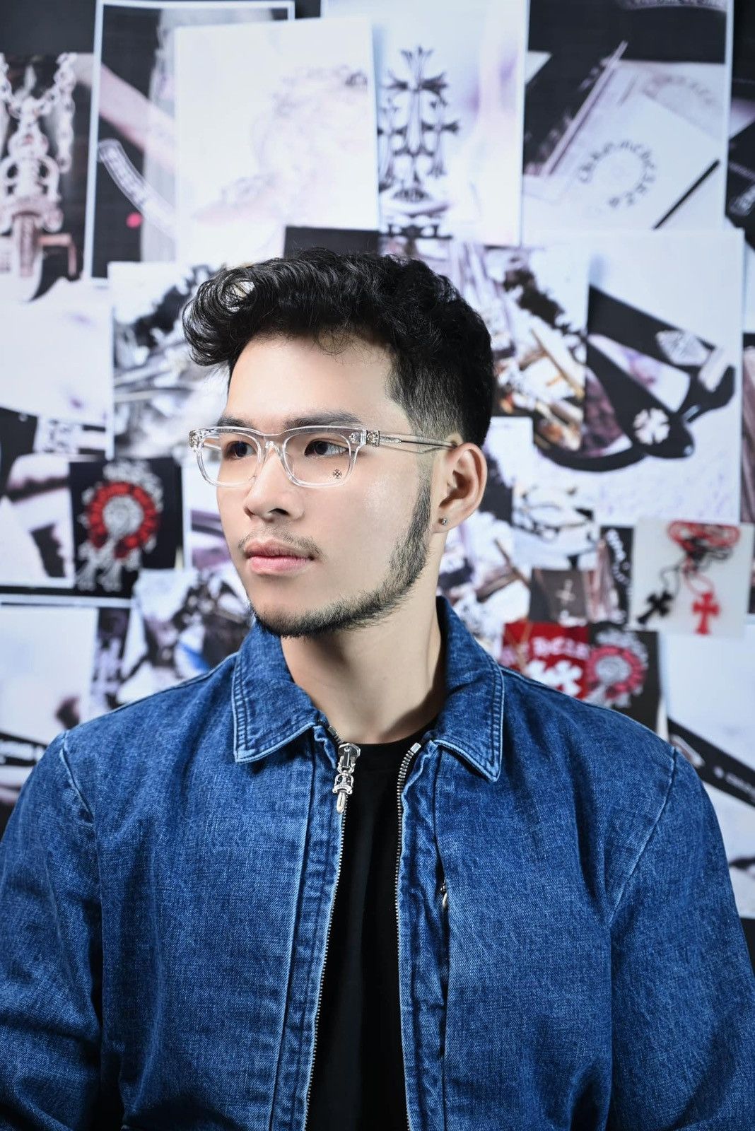 Chrome Hearts CHROME HEARTS GITTIN ANY? - A GLASSES Size ONE SIZE - 17 Thumbnail