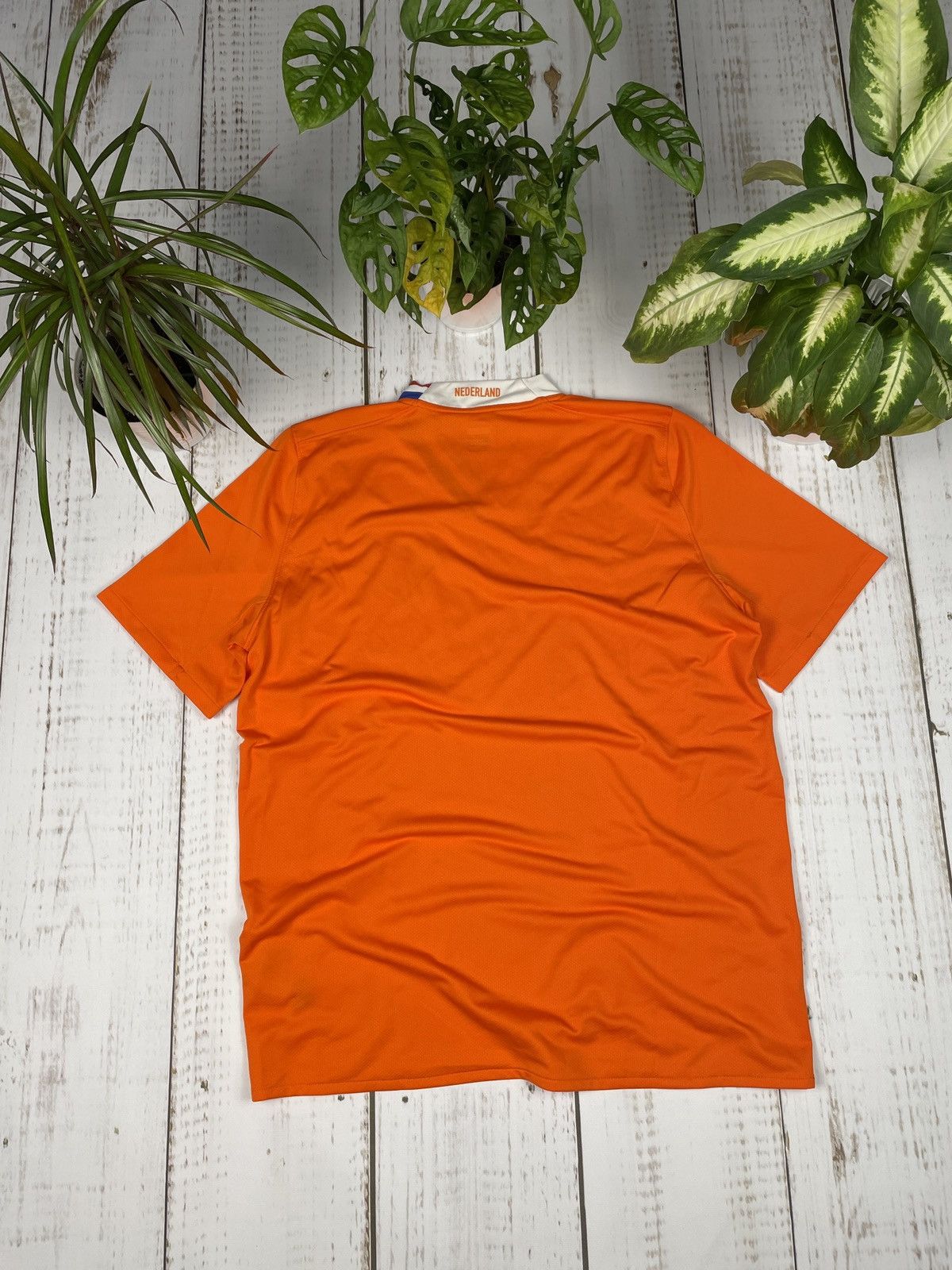 Nike Nike Vintage Soccer Jersey Netherlands 2008 Size US L / EU 52-54 / 3 - 3 Thumbnail