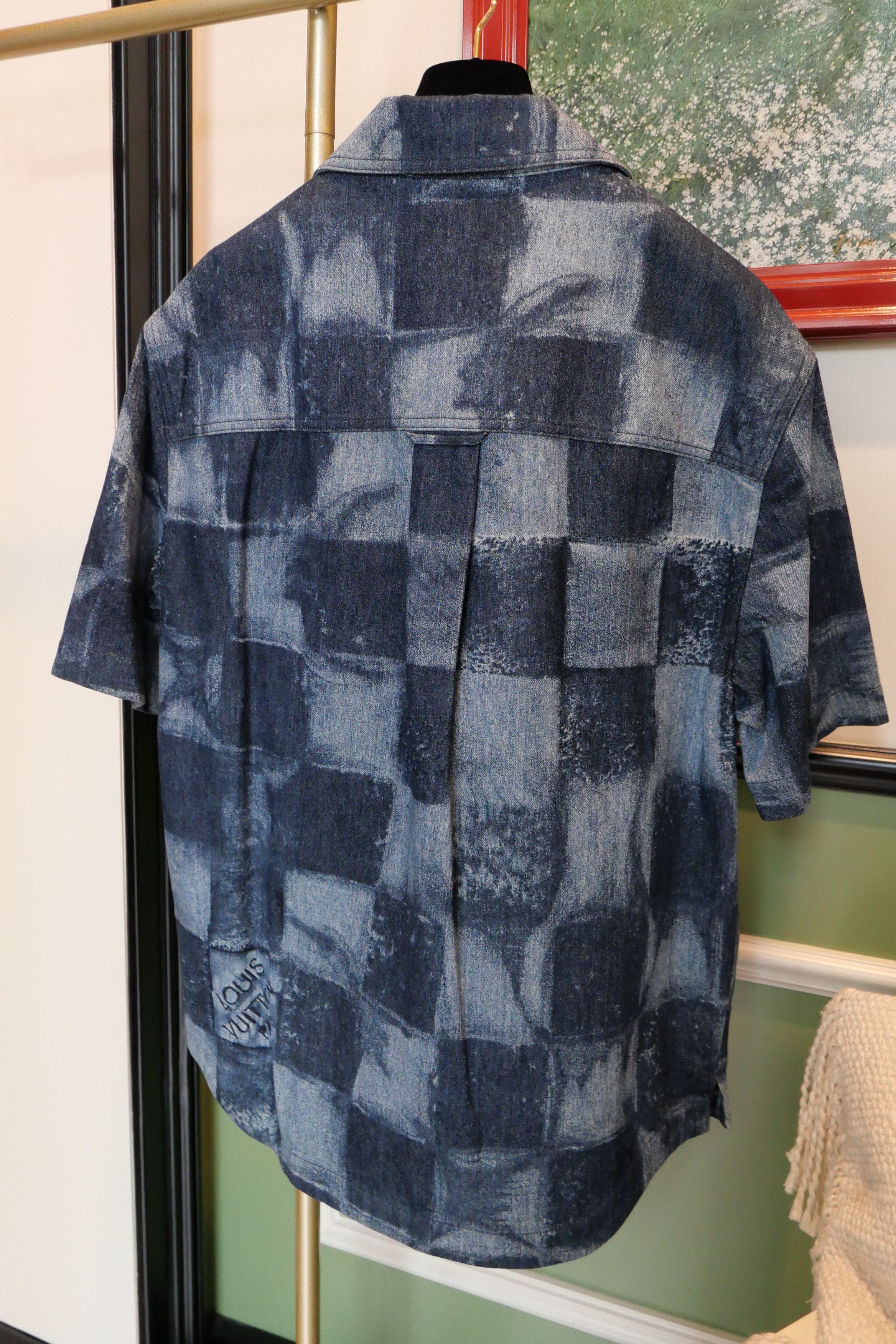 Louis Vuitton Louis Vuitton Denim Shirt Size US M / EU 48-50 / 2 - 2 Thumbnail