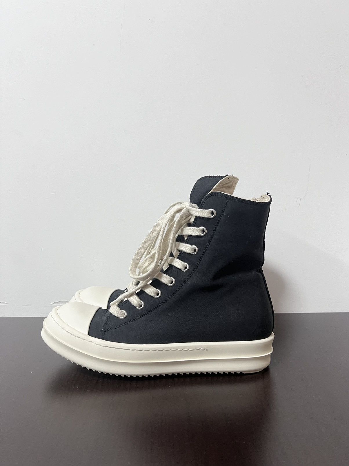 Rick Owens Drkshdw Rick owens ss19 ramones drkshdw high top sneakers sz35 Size US 5 / IT 35 - 2 Thumbnail