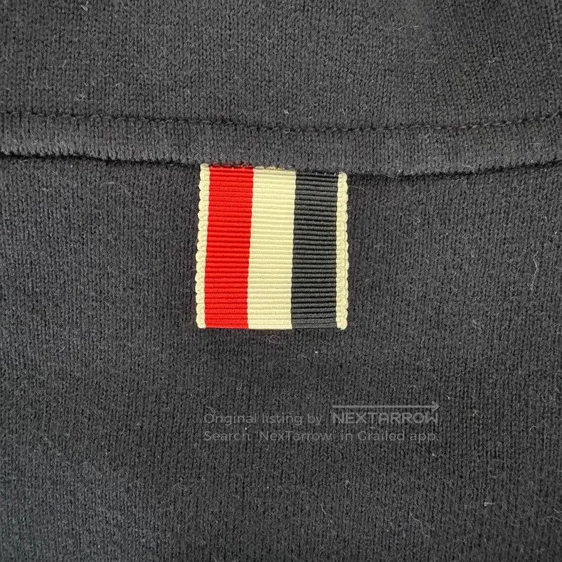 Thom Browne Thom Browne Striped Jacquard Dachshund Hooded Knit Jacket, Size US XL / EU 56 / 4 - 8 Thumbnail