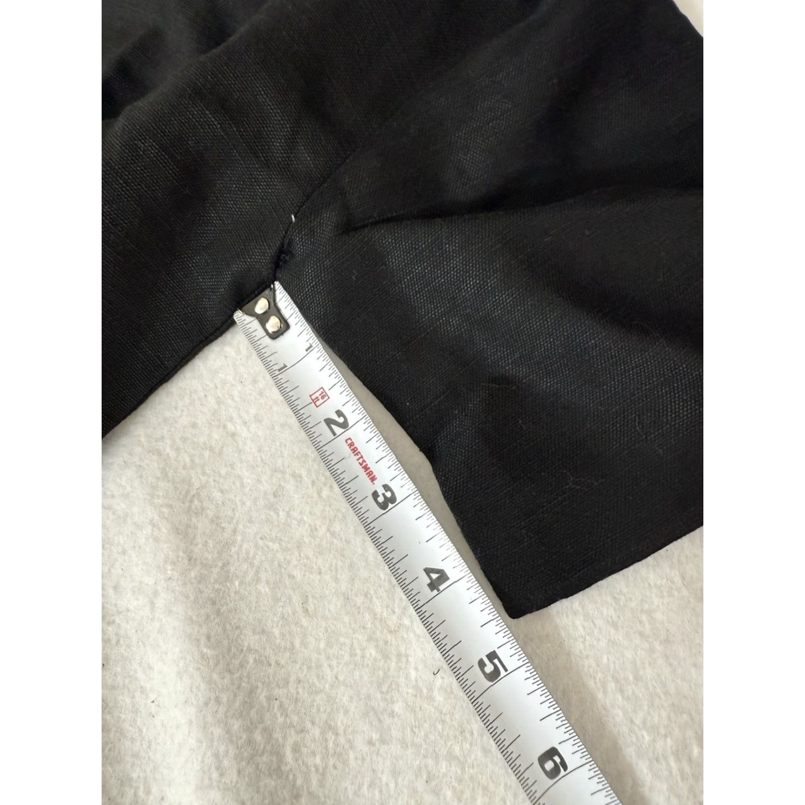 Eileen Fisher Eileen Fisher Petite Black Jumpsuit Dress Organic Linen Blend Sz Petite PP Dress Women Petite Black Linen Lyocell PP Size XXS / US 00 / IT 34 - 5 Thumbnail