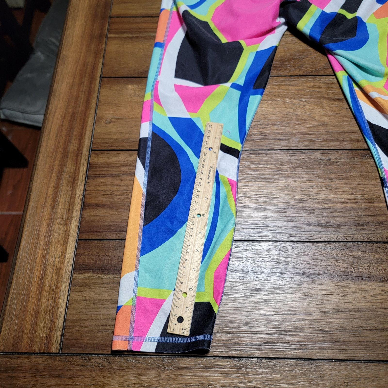 Other Guru Active Multicolor Leggings - Size XL Size 31" - 7 Thumbnail