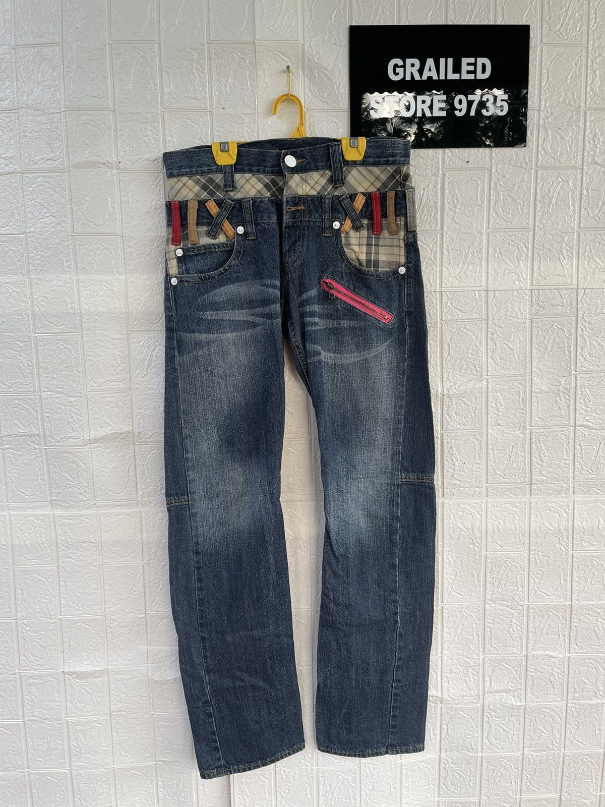 Japanese Brand Double Focus Double Waist Denim Size US 32 / EU 48 - 1 Thumbnail