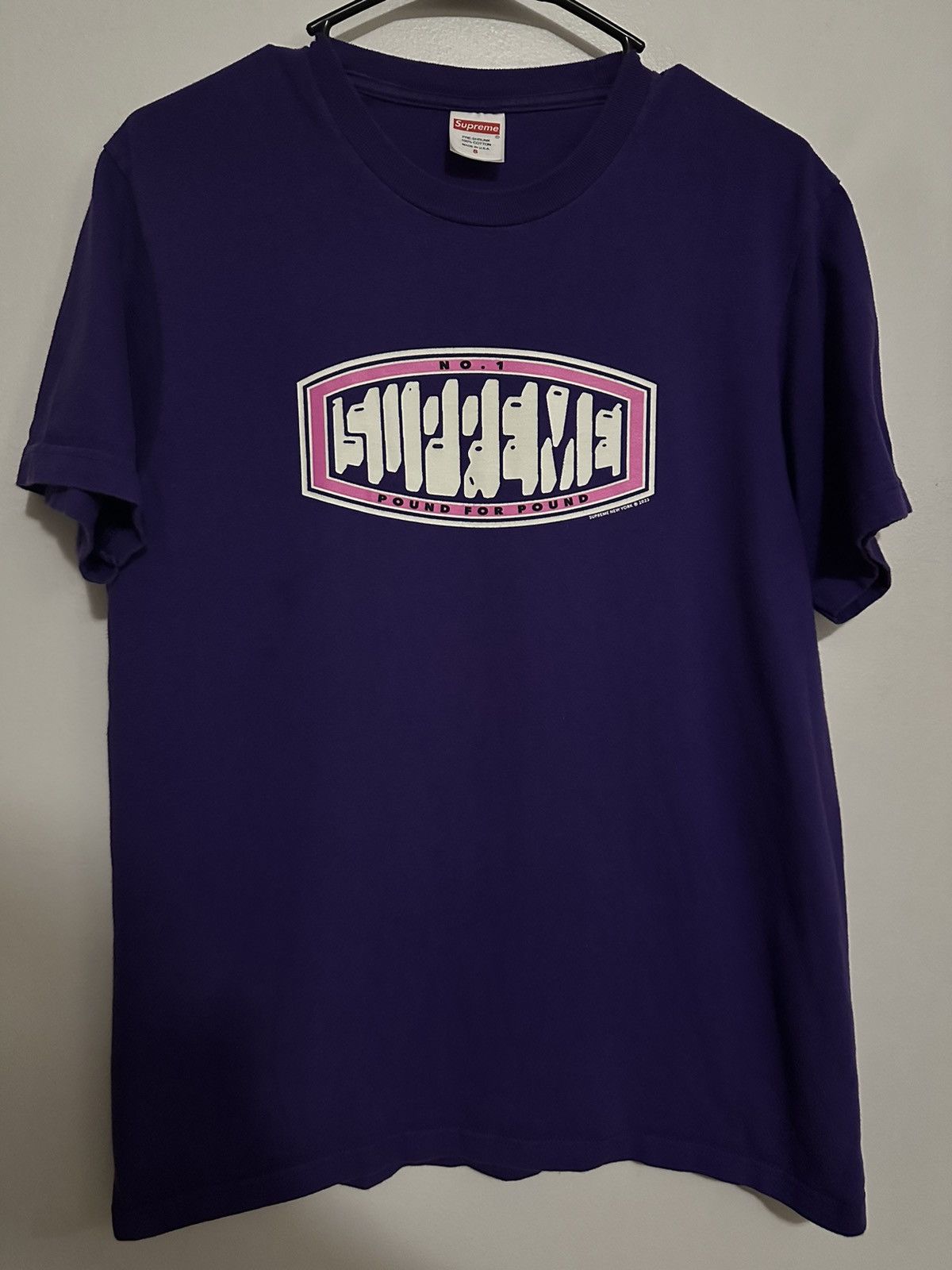 Supreme Supreme Pound Tee Size US S / EU 44-46 / 1 - 1 Thumbnail