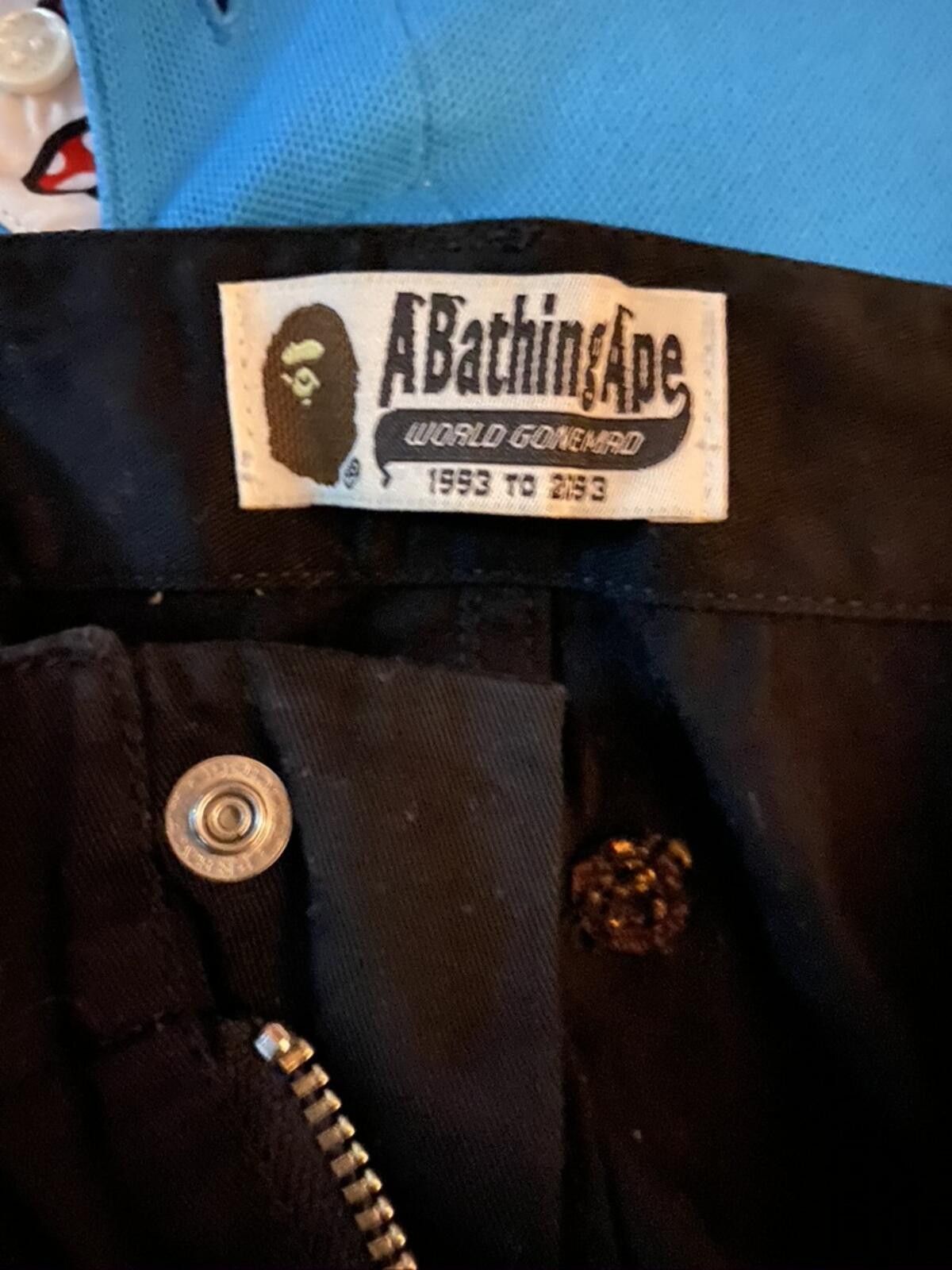 Bape BAPE x Baby Milo All Over Monogram Chino Pants 38x32 XL Size US 36 / EU 52 - 8 Thumbnail