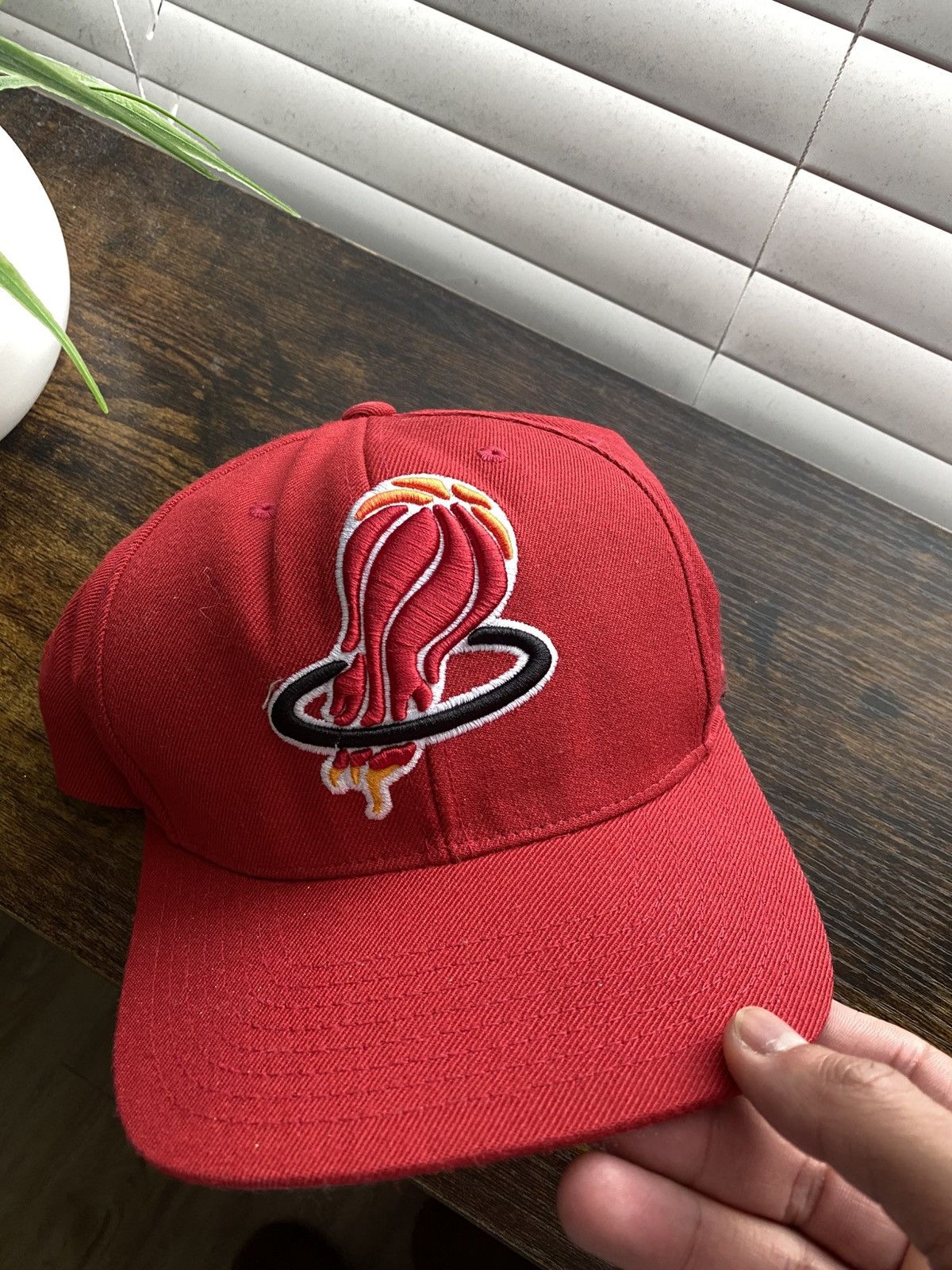Mitchell & Ness Miami Heat Mitchell & Ness Snapback Hat Size ONE SIZE - 2 Thumbnail
