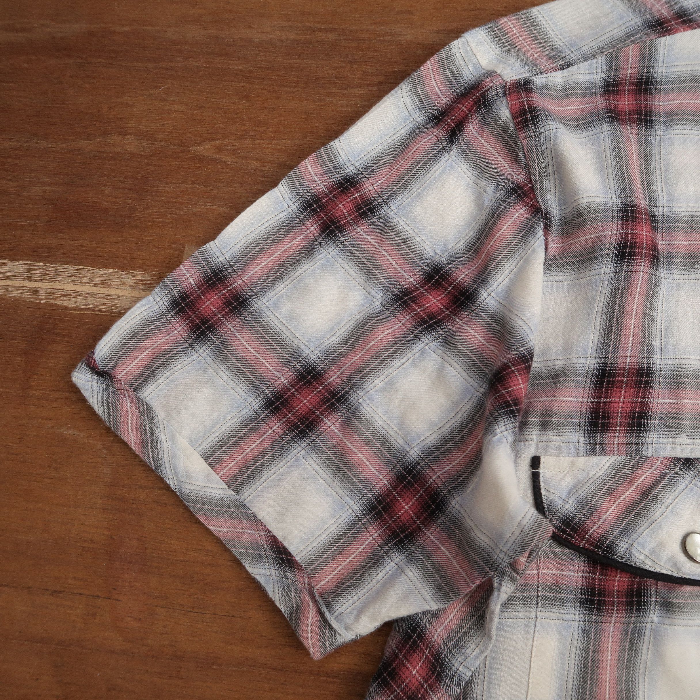 Yohji Yamamoto 90s Yohji Yamamoto AAR Psychedelic Plaid Shirt Size US S / EU 44-46 / 1 - 7 Thumbnail
