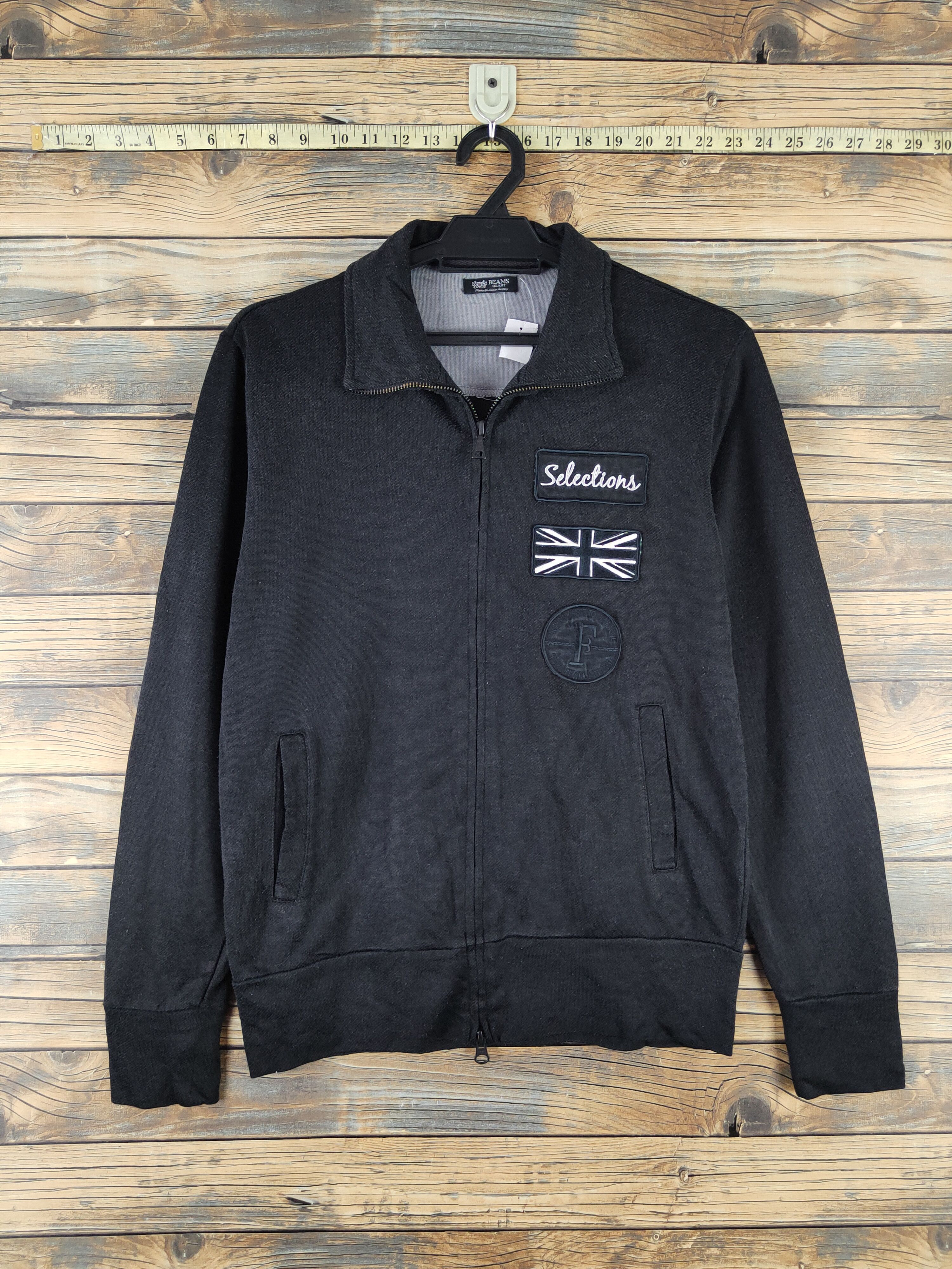 Japanese Brand DL Beams Heart Black Sweaters #880 Size US M / EU 48-50 / 2 - 1 Thumbnail