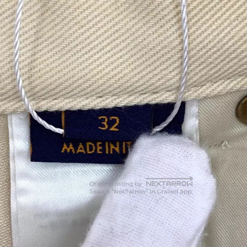 Louis Vuitton Louis Vuitton 23 pairs of beige print patchwork slacks pan Size US 32 / EU 48 - 8 Thumbnail