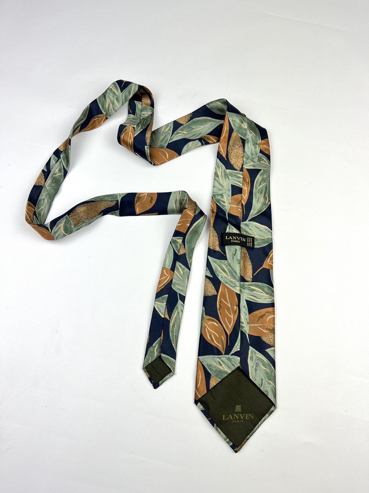 Lanvin Lanvin Paris 100% silk tie cravatte Size ONE SIZE - 1 Thumbnail