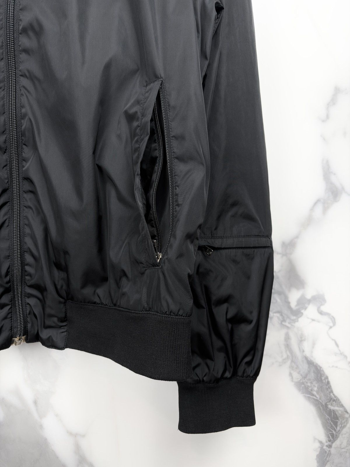Gucci Gucci Tom Ford Vintage Nylon Packable Hood Bomber Jacket Size US S / EU 44-46 / 1 - 4 Thumbnail