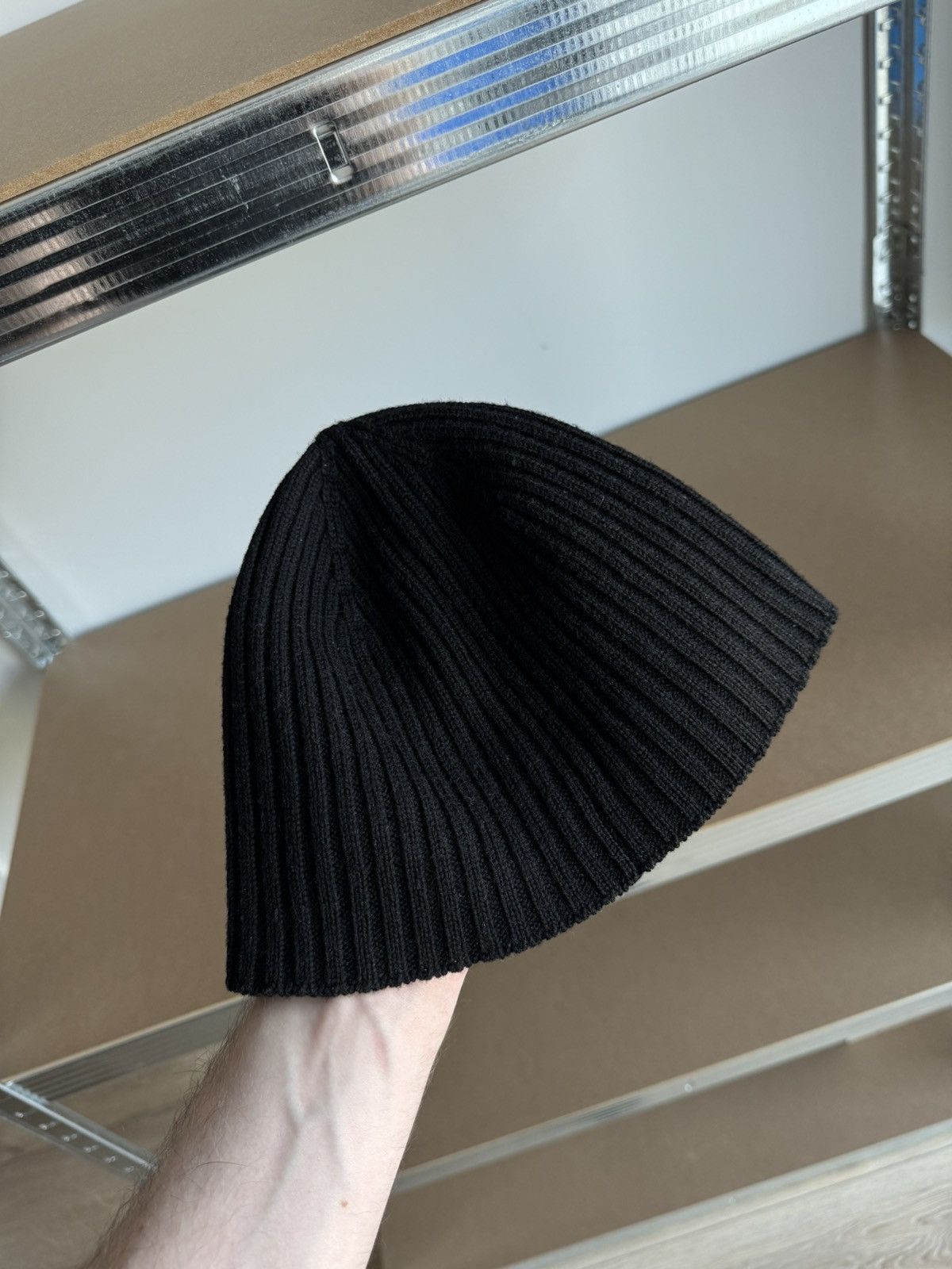 Gucci Vintage Gucci by Tom Ford Interlocking GG Logo Wool Beanie Size ONE SIZE - 3 Thumbnail