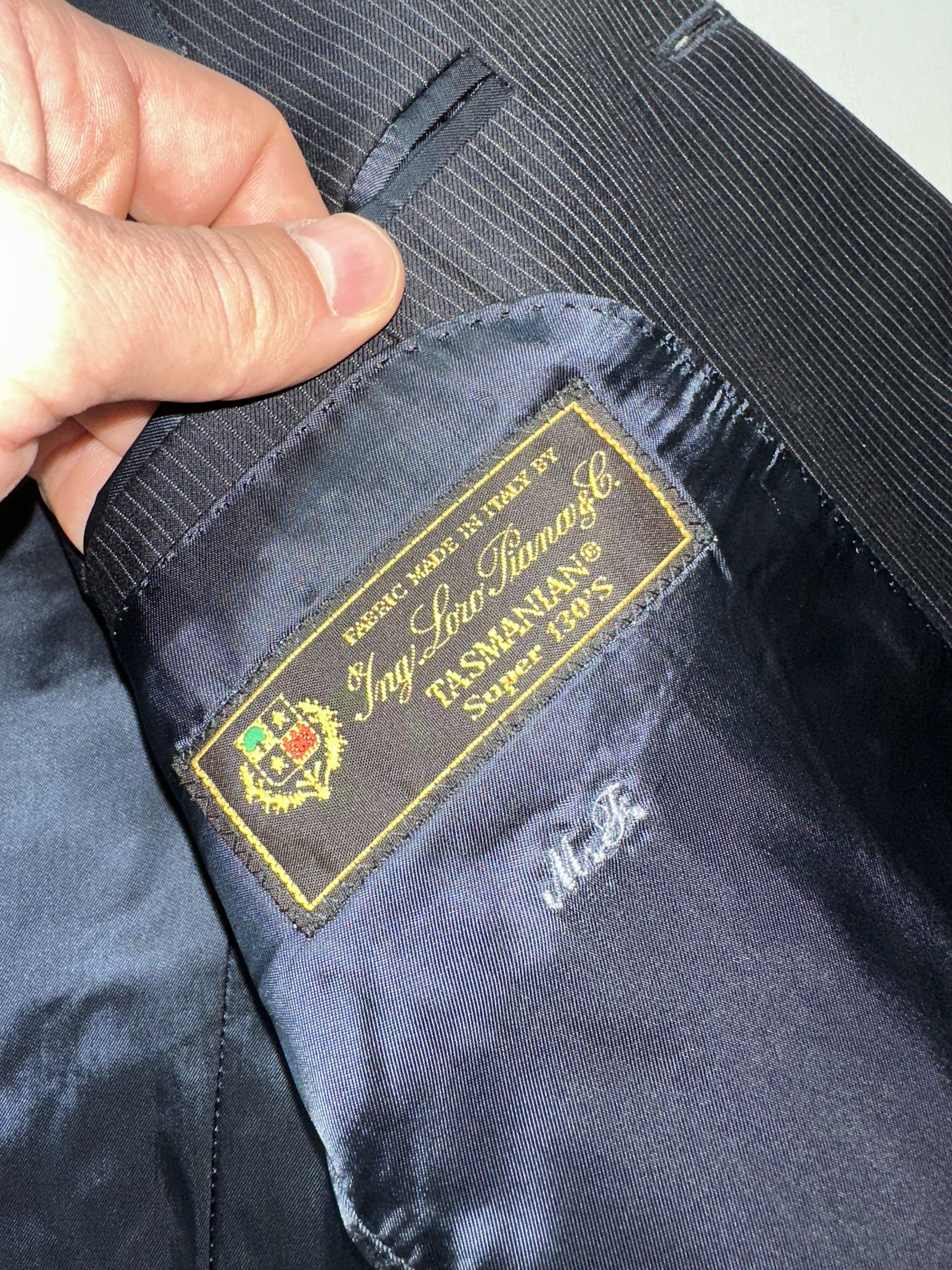 Loro Piana Virgilius Classic Loro Piana Super 130S Blazer 50 7R Size 50R - 3 Thumbnail