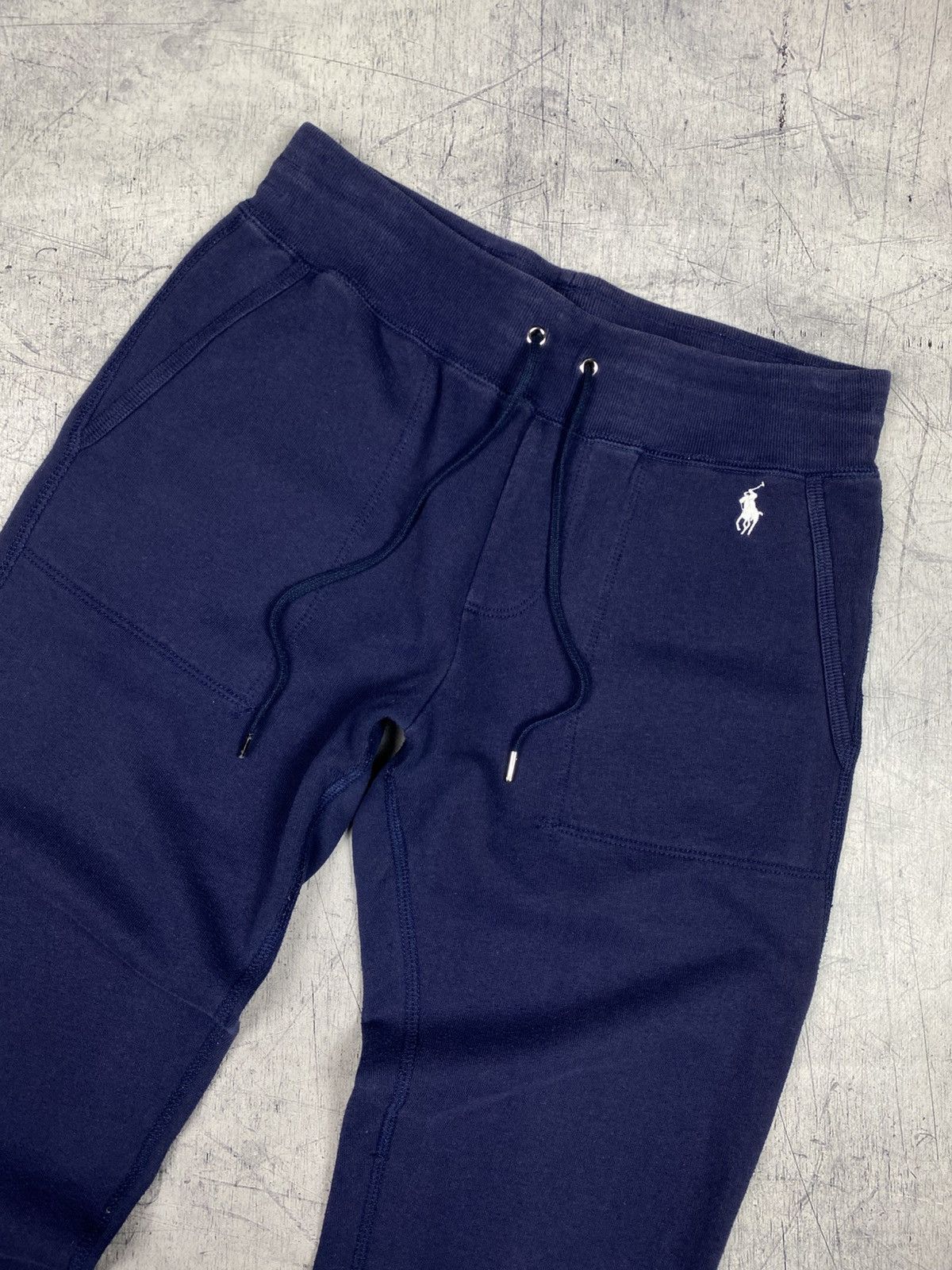 Polo Ralph Lauren Polo Ralph Lauren Navy Jogger Sweatpants S Petite Size 28" / US 6 / IT 42 - 3 Thumbnail