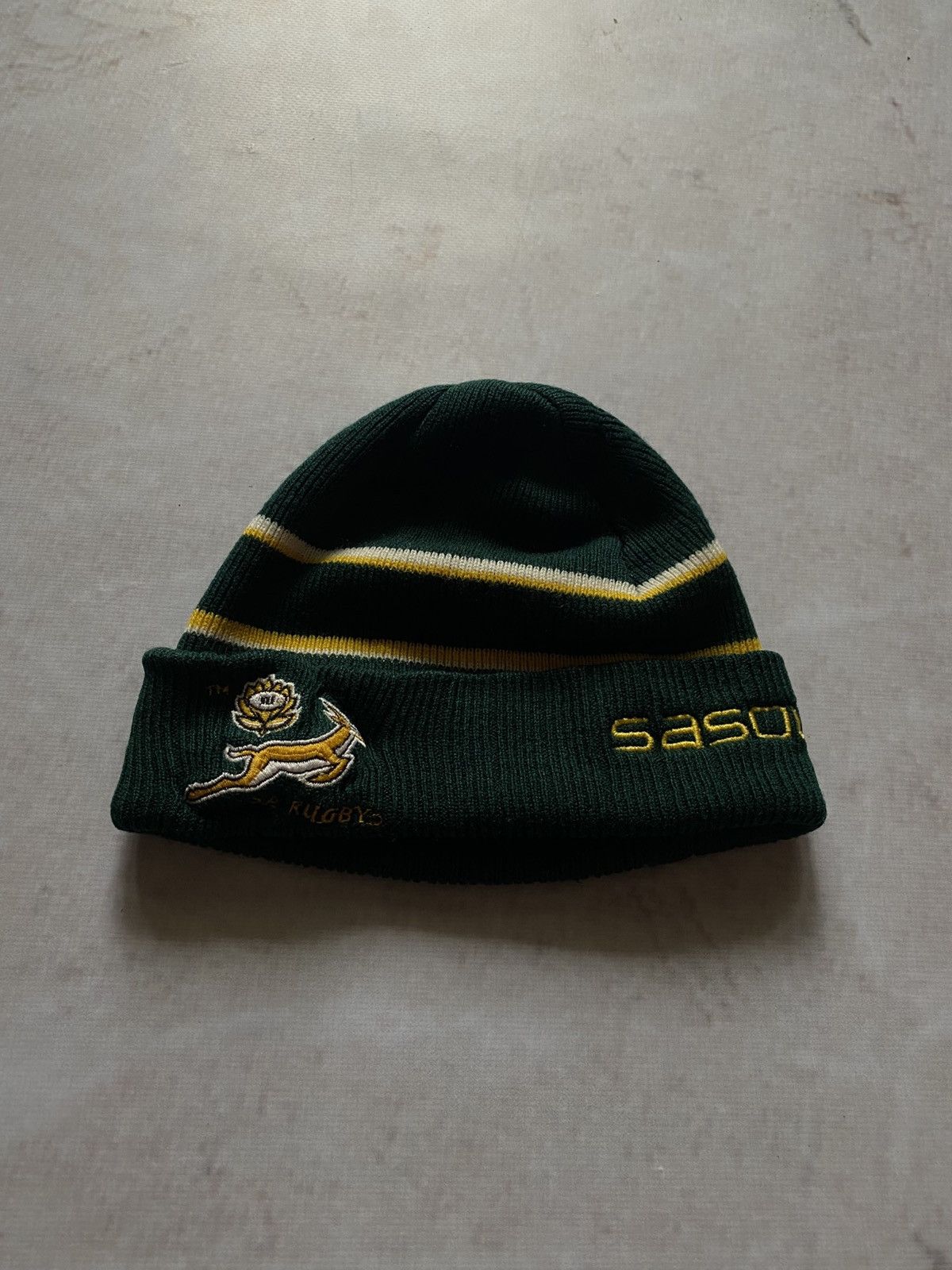 Canterbury of New Zealand × Vintage Rare Vintage Canterbury South Africa SA Rugby Jersey Hat 90s Size ONE SIZE - 2 Thumbnail