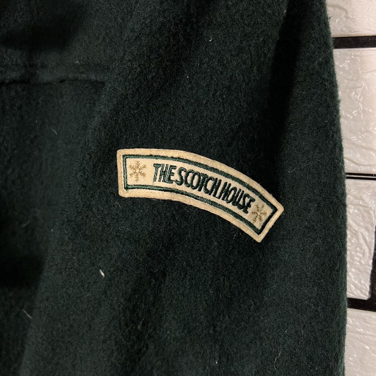 Vintage THE SCOTCH HOUSE Green Hooded Duffle Coat #4140-C189 Size US L / EU 52-54 / 3 - 5 Thumbnail