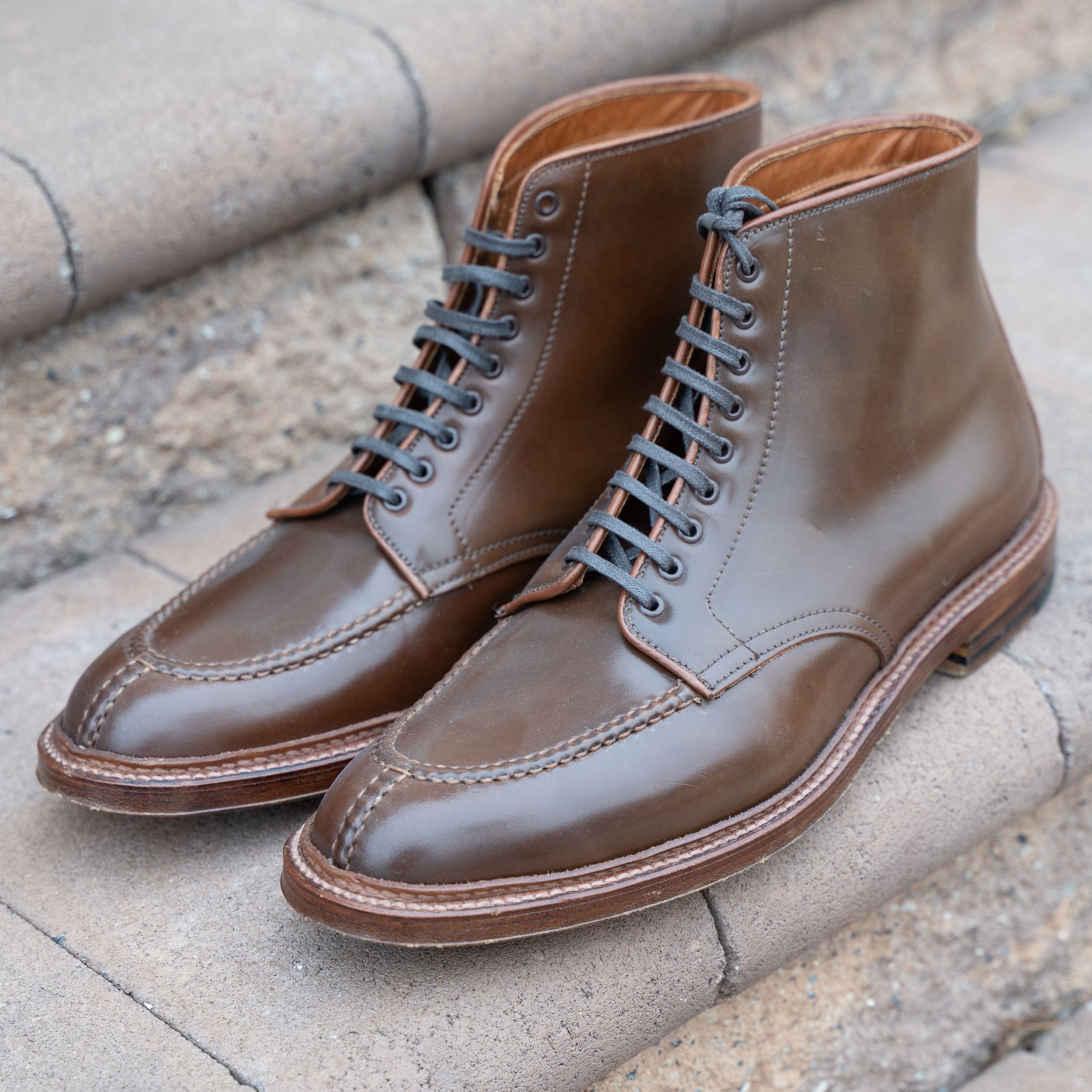 Alden Alden NST Tanker in Horween Ravello Shell Cordovan 10.5 Grailed