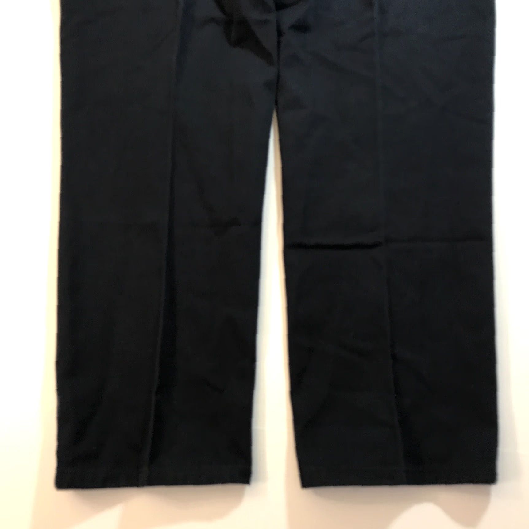 Ralph Lauren VINTAGE Polo Ralph Lauren Womens Pants Chino 30x31 Navy Blue Size 10 Regular Twill Cotton Logo Classic 90s Womens Size 32" / US 10 / IT 46 - 8 Thumbnail
