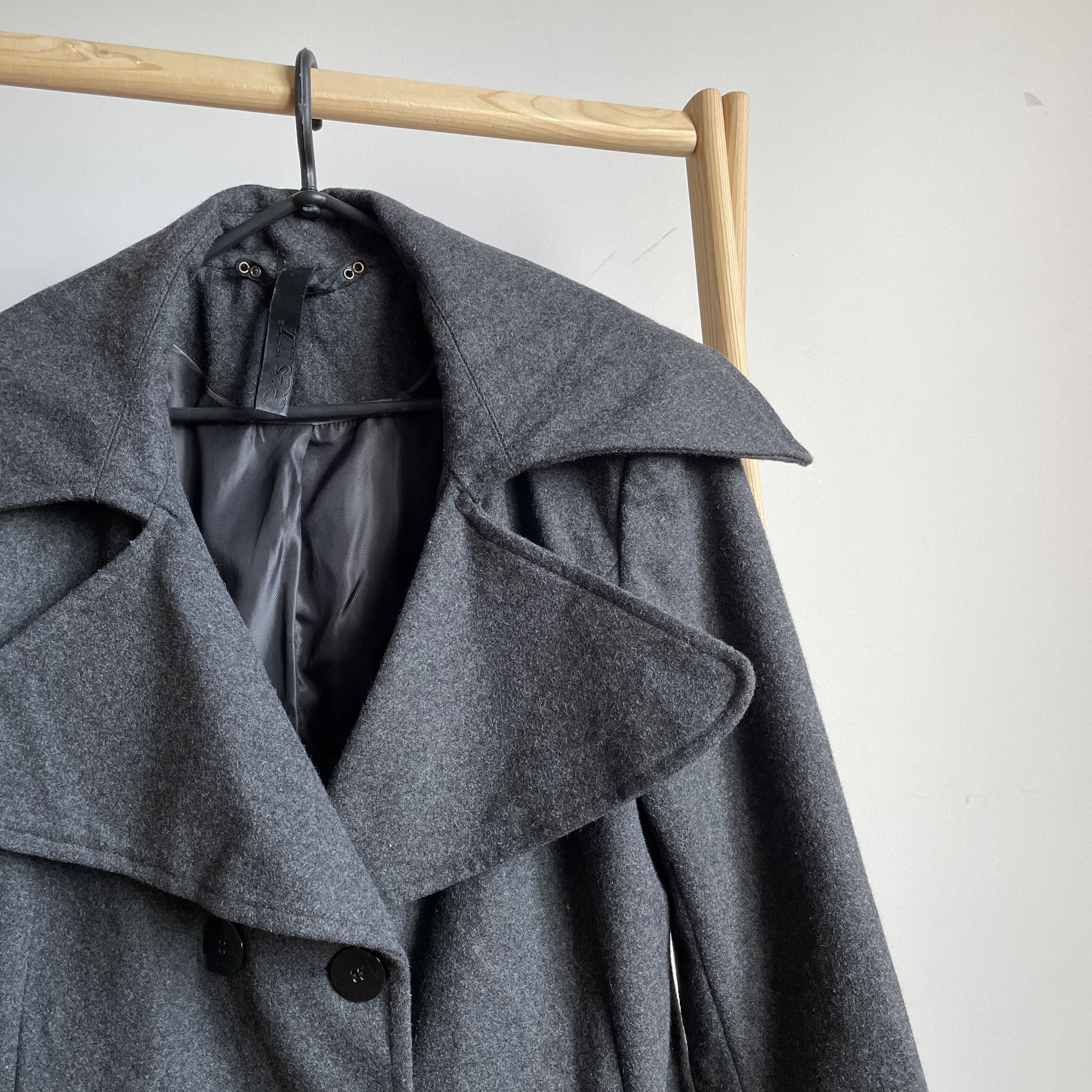 Gestuz Gestuz G-AIMI Oversized Lapels Double Breasted Womens Coat Size XS / US 0-2 / IT 36-38 - 6 Thumbnail