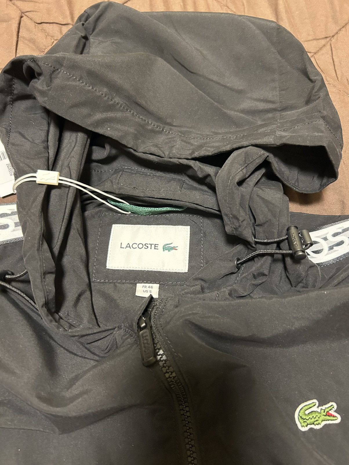 Lacoste Black lacoste windbreaker Size US S / EU 44-46 / 1 - 3 Thumbnail