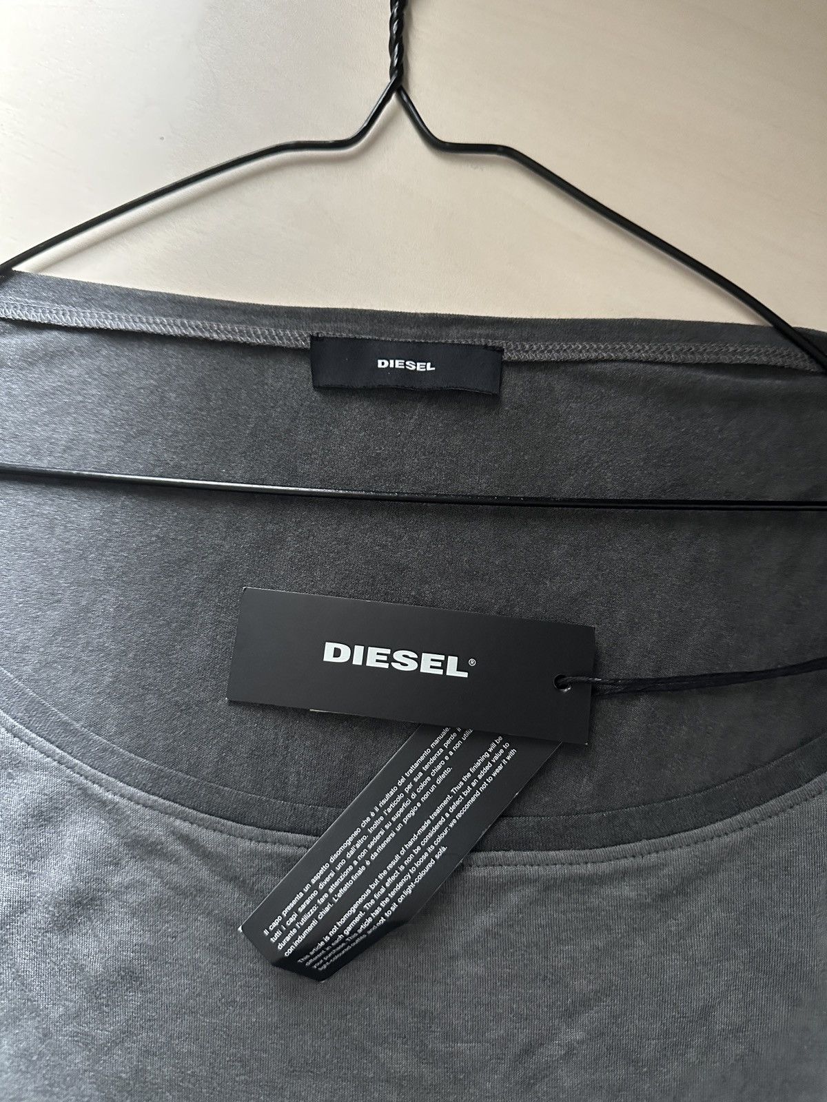 Diesel New Diesel Slouchy Wide Baggy Indie Sleaze Blouse Size ONE SIZE - 10 Thumbnail