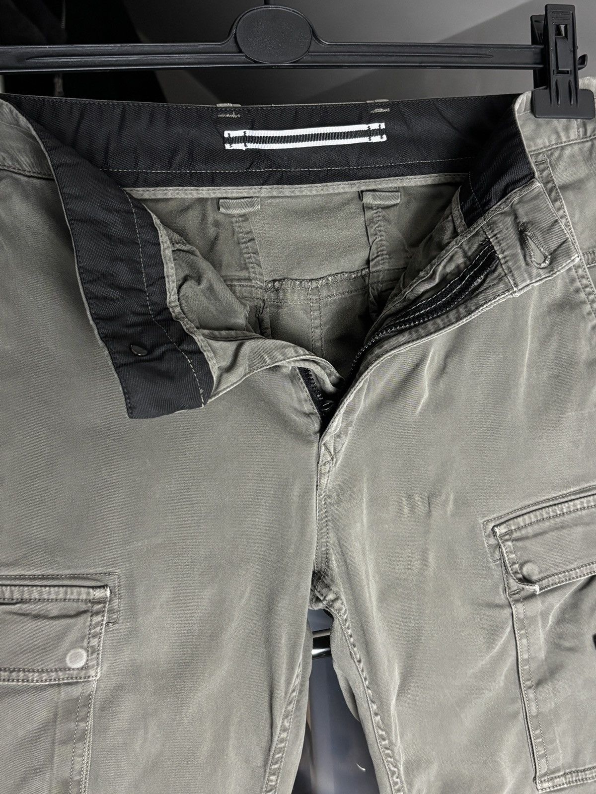 Stone Island Stone Island washed green cargo pants Size US 30 / EU 46 - 8 Thumbnail