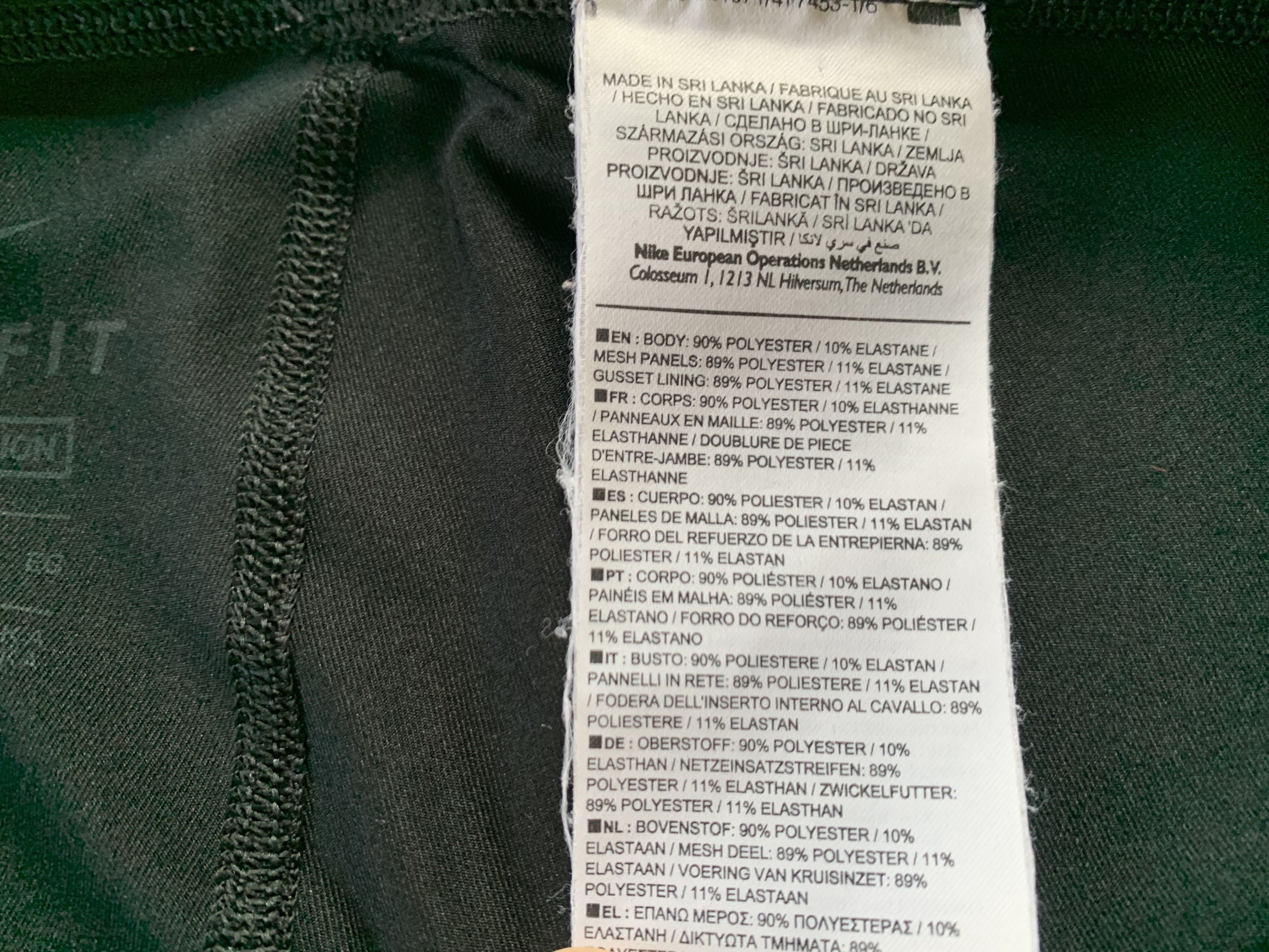 Nike Nike Pro Dri Fit Compression Leggins Size US 36 / EU 52 - 10 Thumbnail