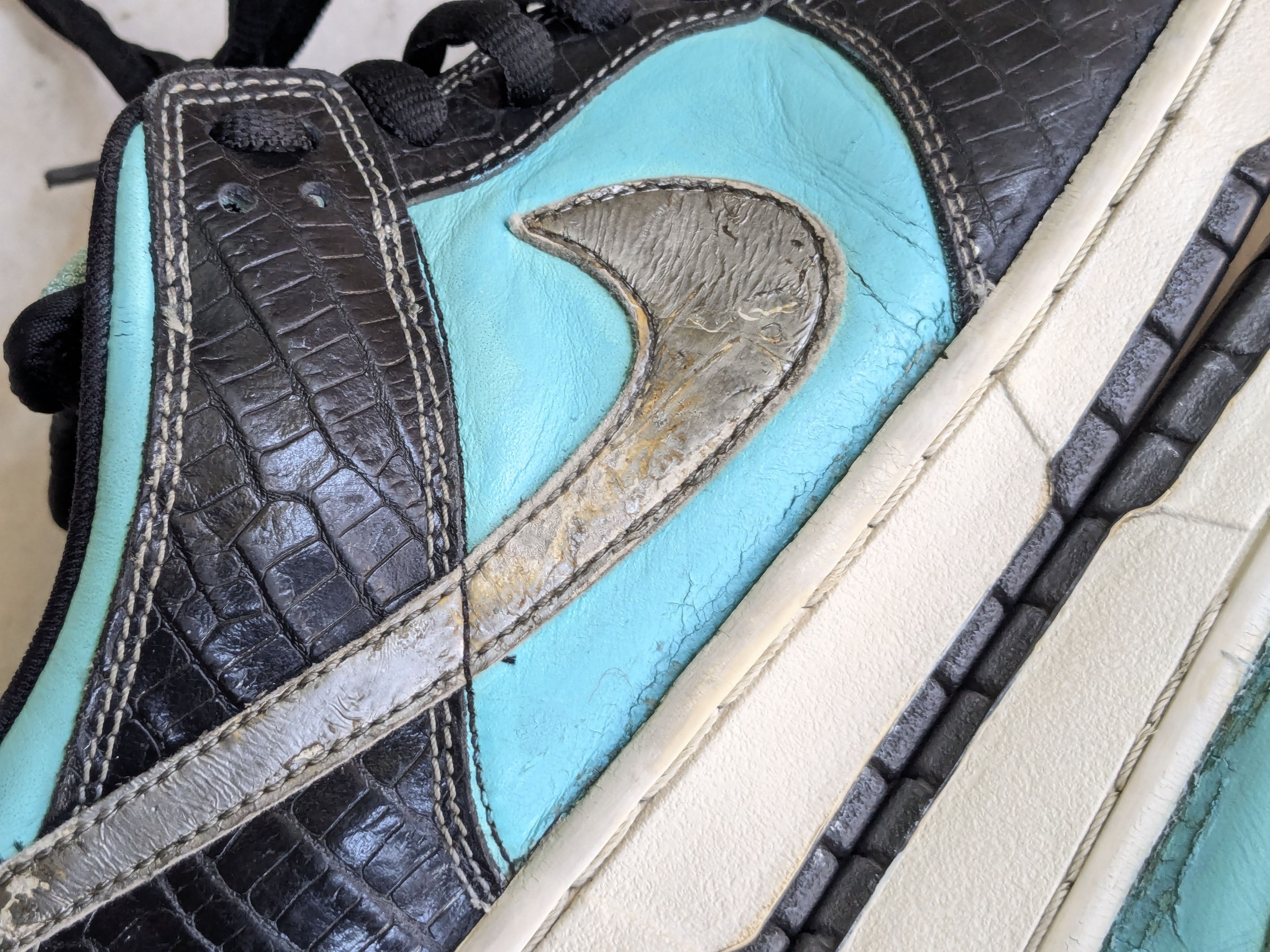 Nike Nike SB Dunk Low Pro x Diamond Supply Co. Tiffany 11 Size US 11 / EU 44 - 12 Thumbnail