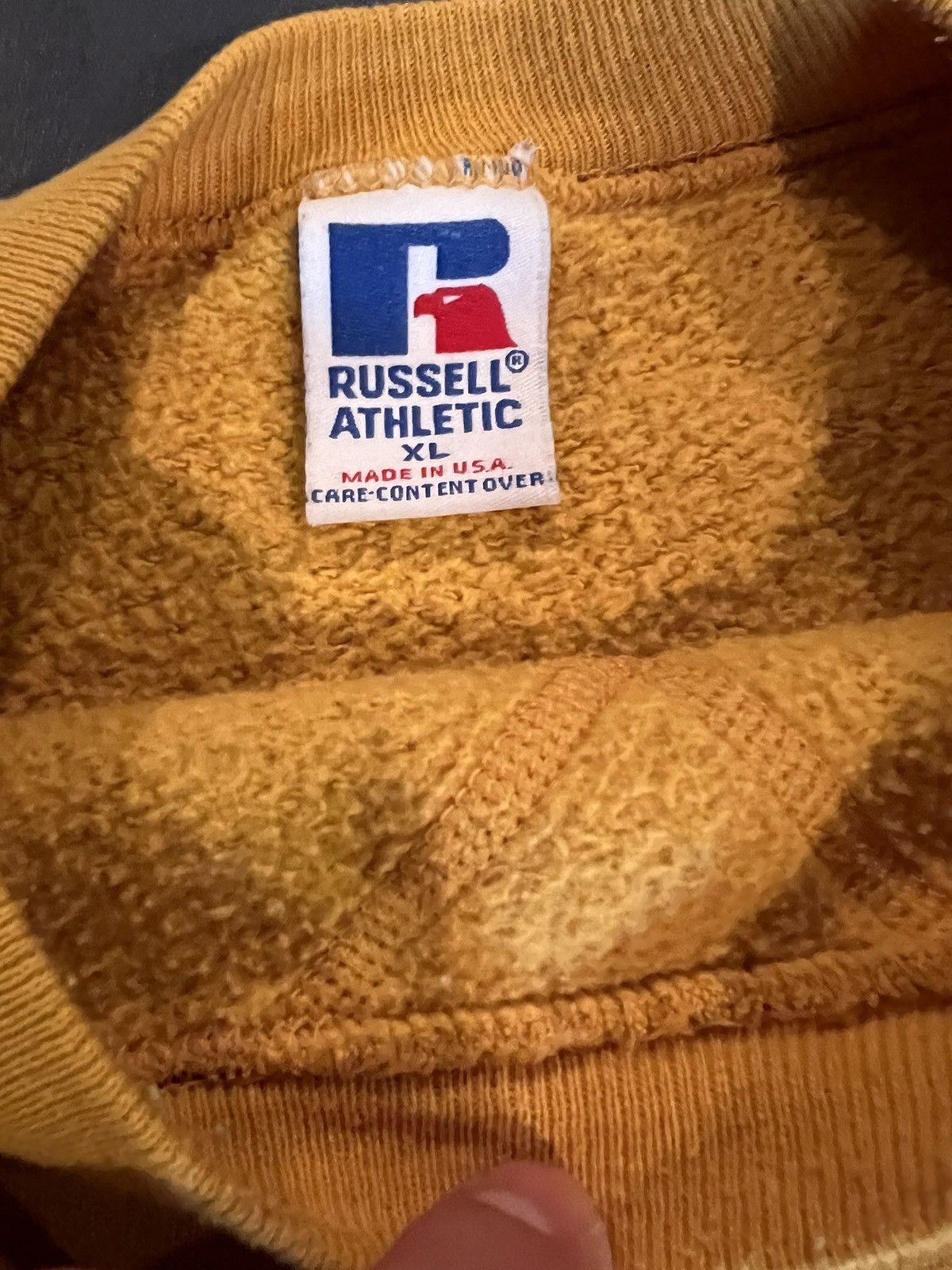 Russell Athletic Vintage Made in USA Russell Crewneck Size US XL / EU 56 / 4 - 3 Thumbnail