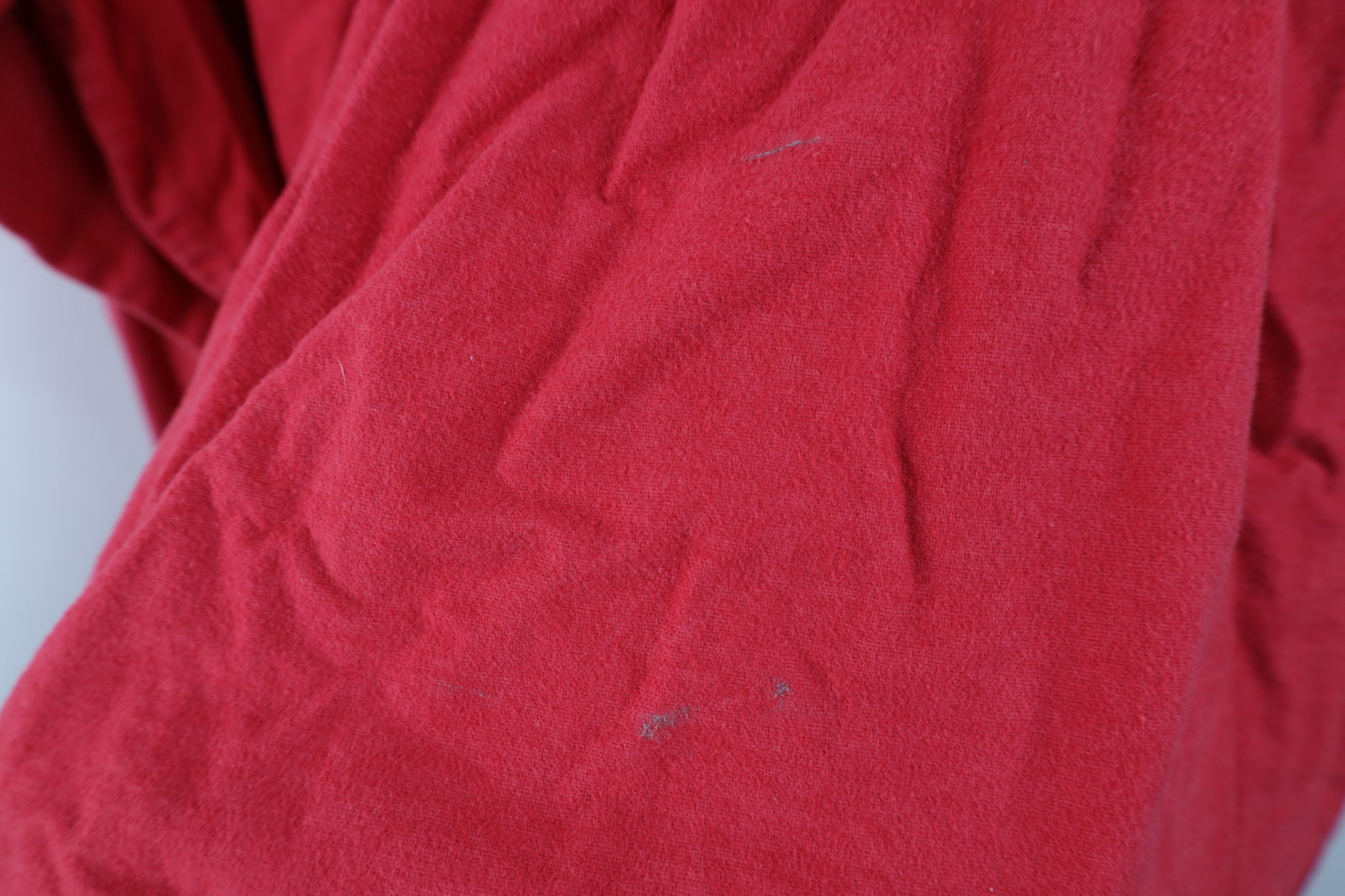 Vintage Vintage 70s OshKosh B'Gosh Cloth Button Shirt Red USA Size US XL / EU 56 / 4 - 12 Thumbnail