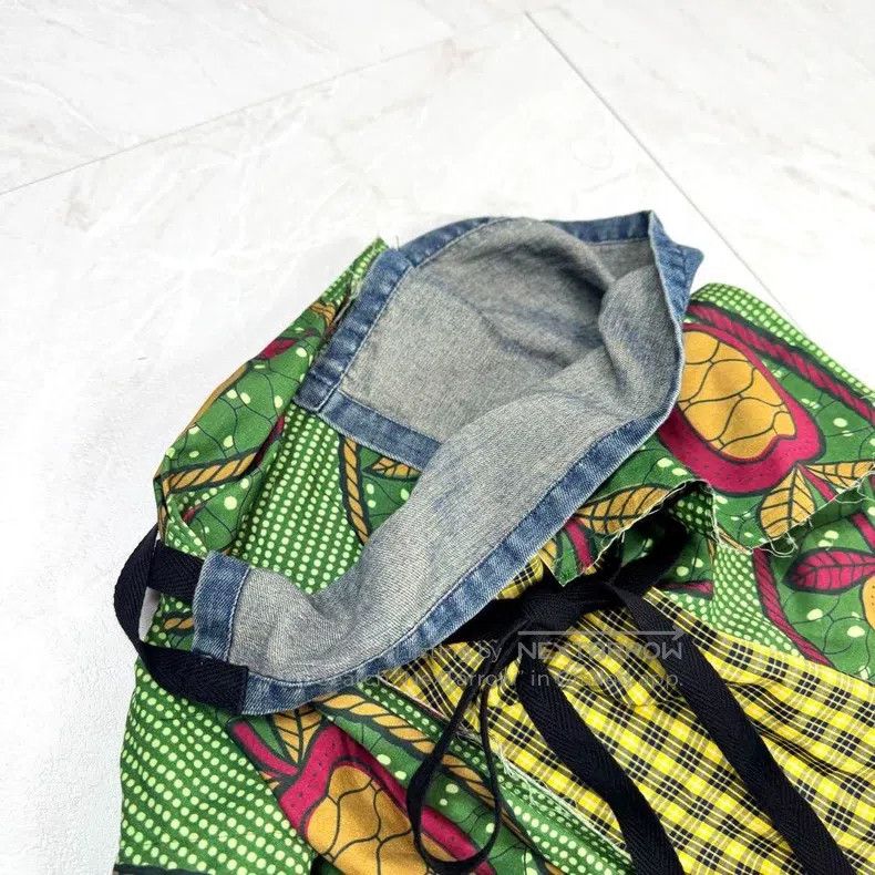 Comme des Garcons Comme Des Garcons size S Green Vintage Patchwork Wrap Skir Size 23" - 4 Thumbnail
