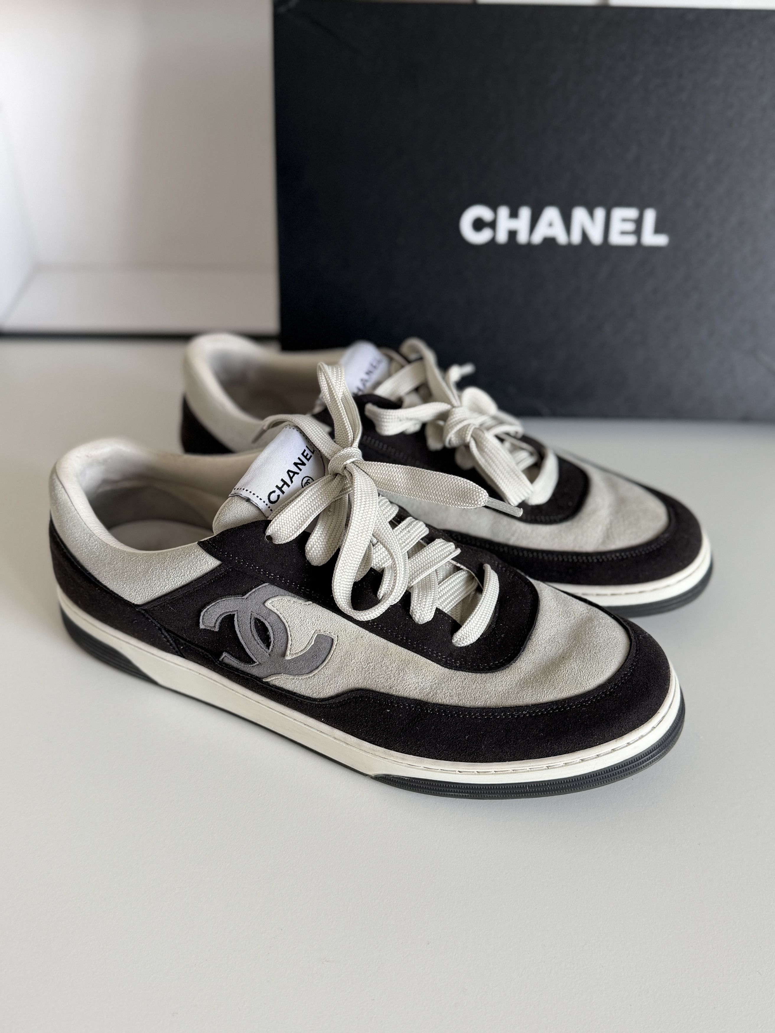 Chanel Chanel cc sneakers | size 45 Size US 12 / EU 45 - 1 Thumbnail