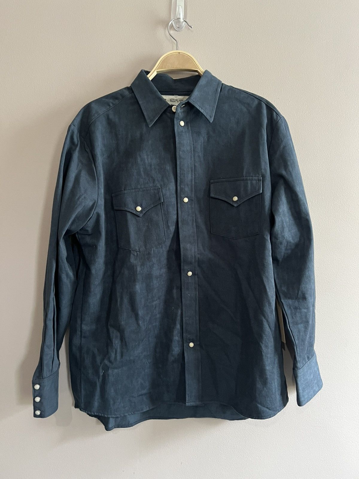 One of These Days One Of These Days Western Shirt Navy DOTDSS22-WSN Size US L / EU 52-54 / 3 - 1 Thumbnail