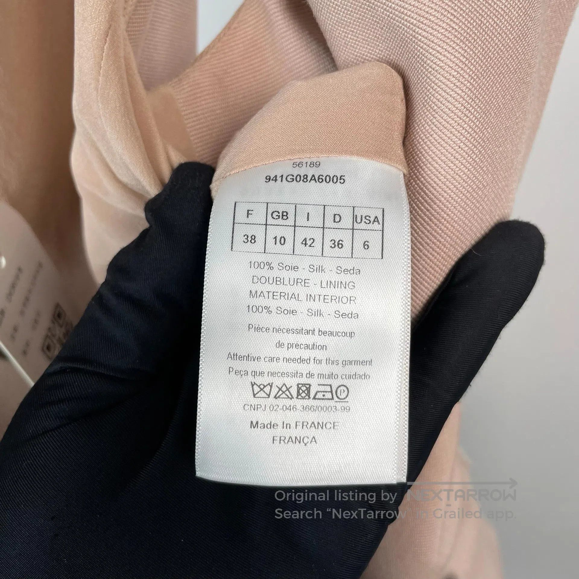 Dior Dior Rose Pink Lapel Sleeveless Vest Dress| Size XS / US 0-2 / IT 36-38 - 7 Thumbnail