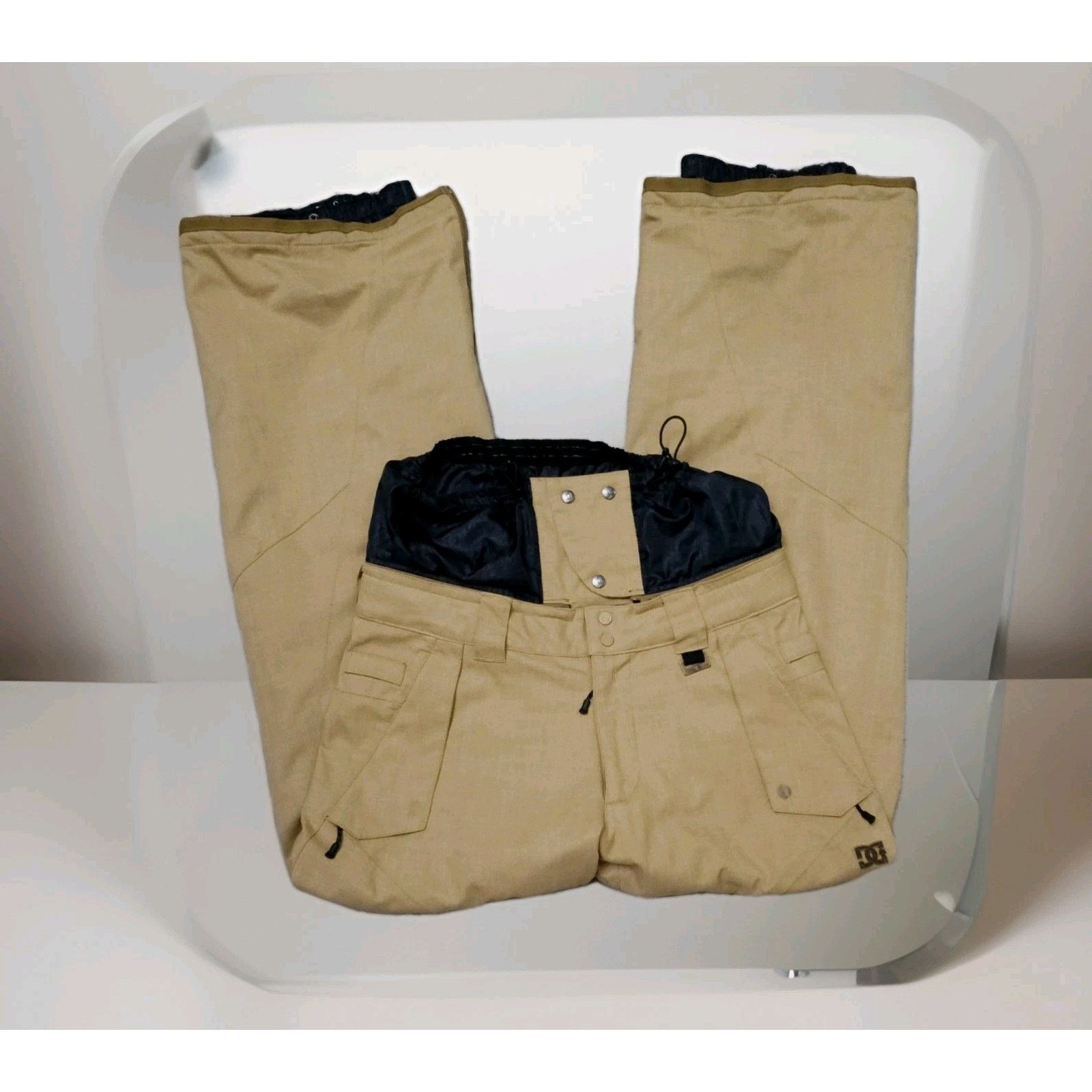 DC DC Exotex 10000 Y2K Snowboarding Cargo Pockets With High Top Size US 33 - 3 Thumbnail