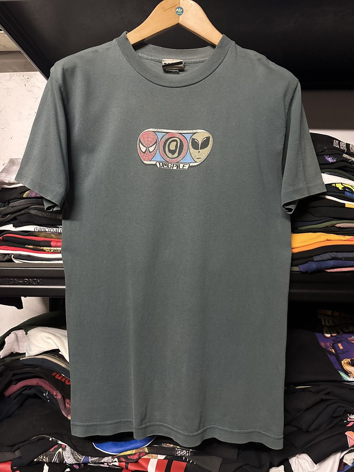 Alien Workshop Vintage 90s DOGPILE Skateboard Marvel Faded Tee Size US M / EU 48-50 / 2 - 2 Thumbnail