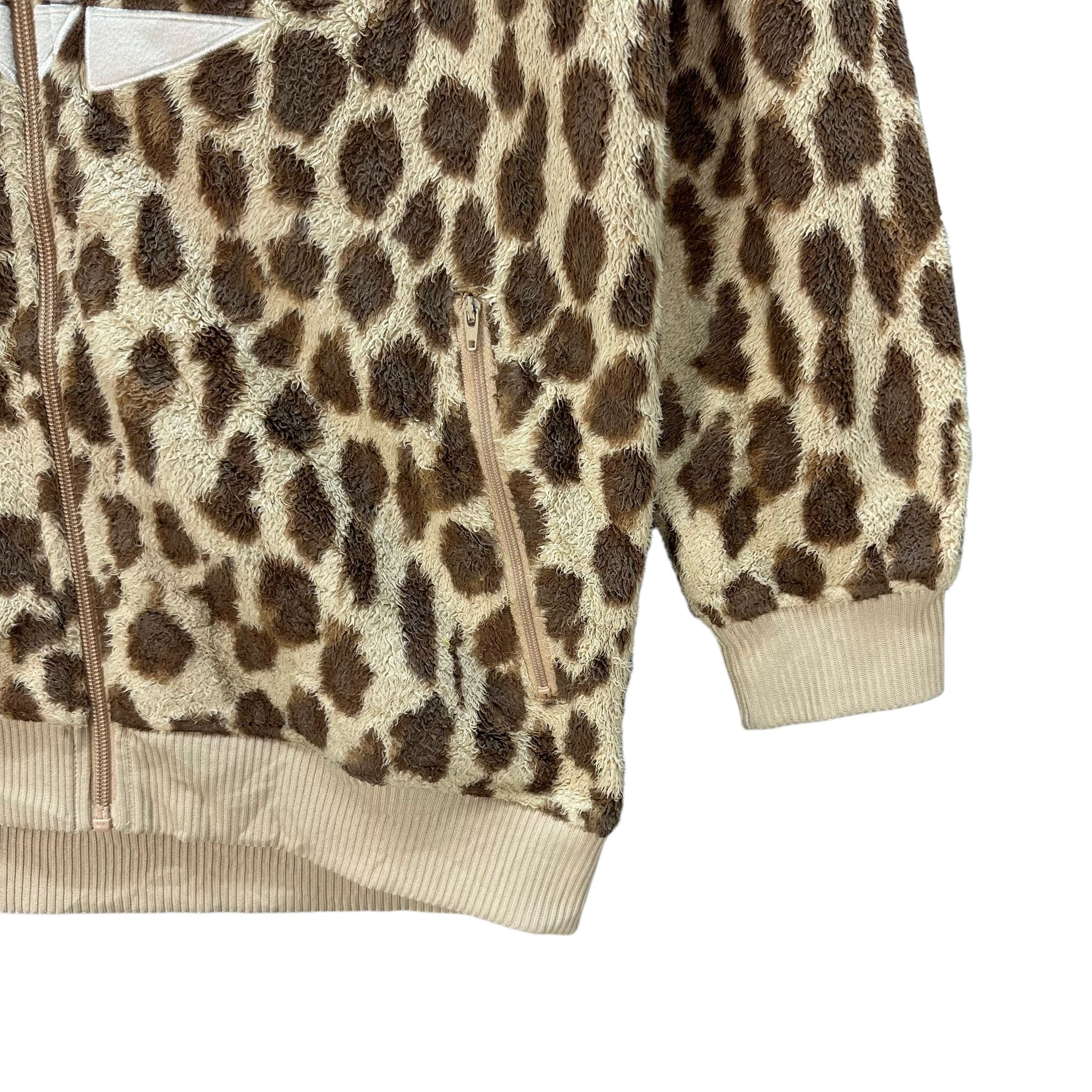 Adidas ADIDAS CHEETAH BIG LOGO ZIPPER FLEECE HOODIES #8823-029 Size US M / EU 48-50 / 2 - 5 Thumbnail