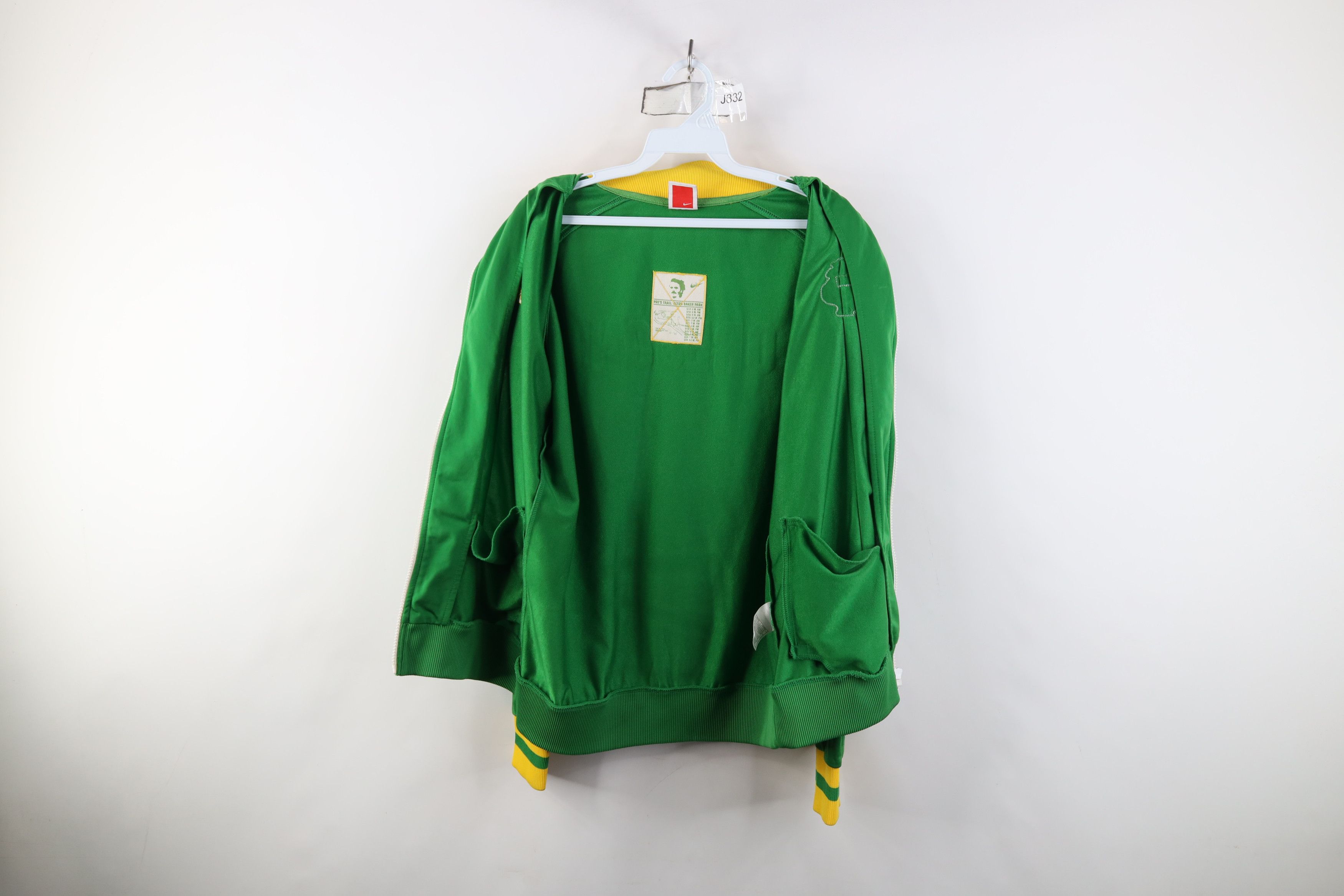 Nike Vintage Nike Prefontaine University of Oregon Track Jacket Size L / US 10 / IT 46 - 10 Thumbnail