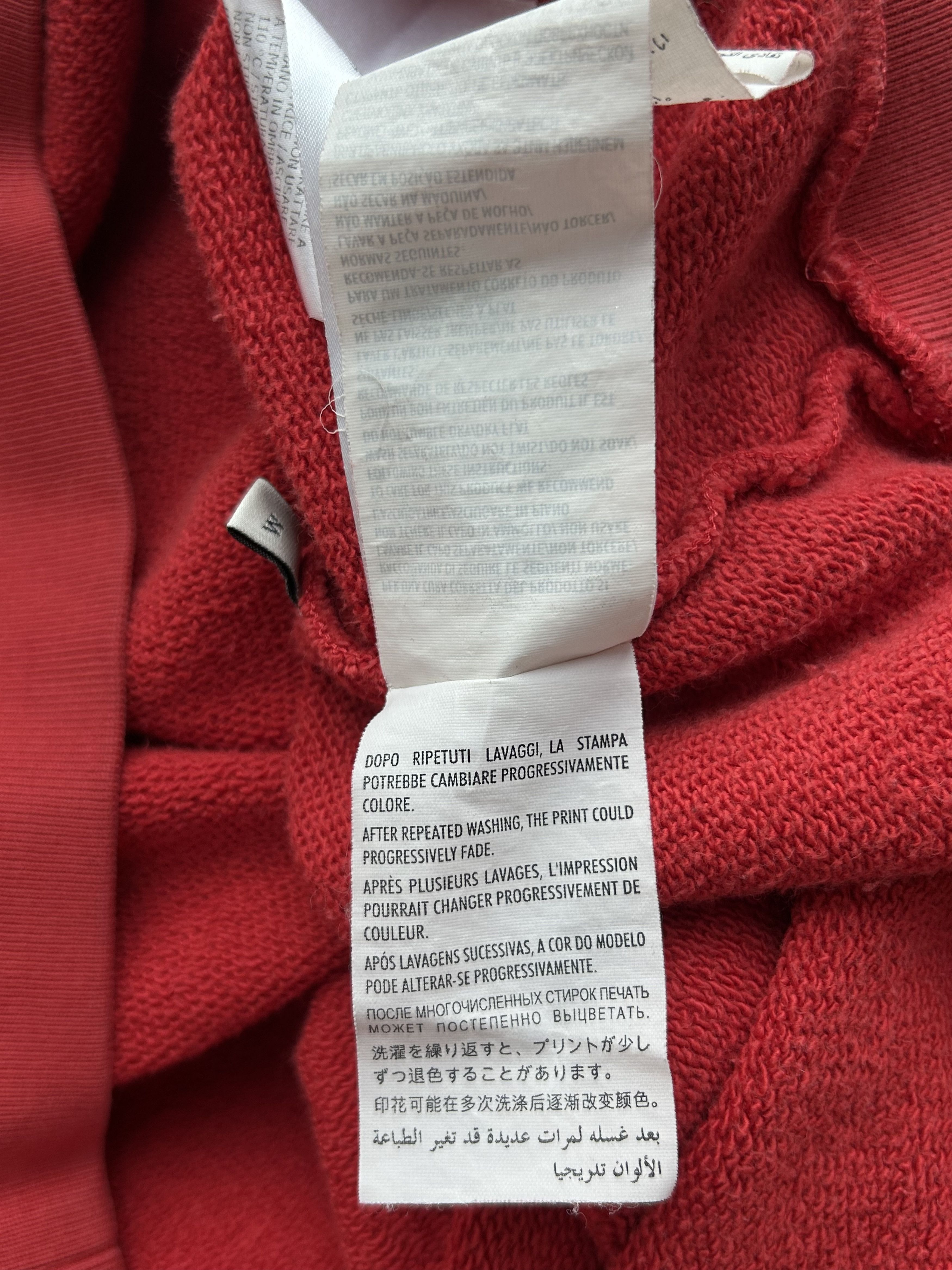 Gucci Gucci Red & White Logo Sweater Size US M / EU 48-50 / 2 - 7 Thumbnail