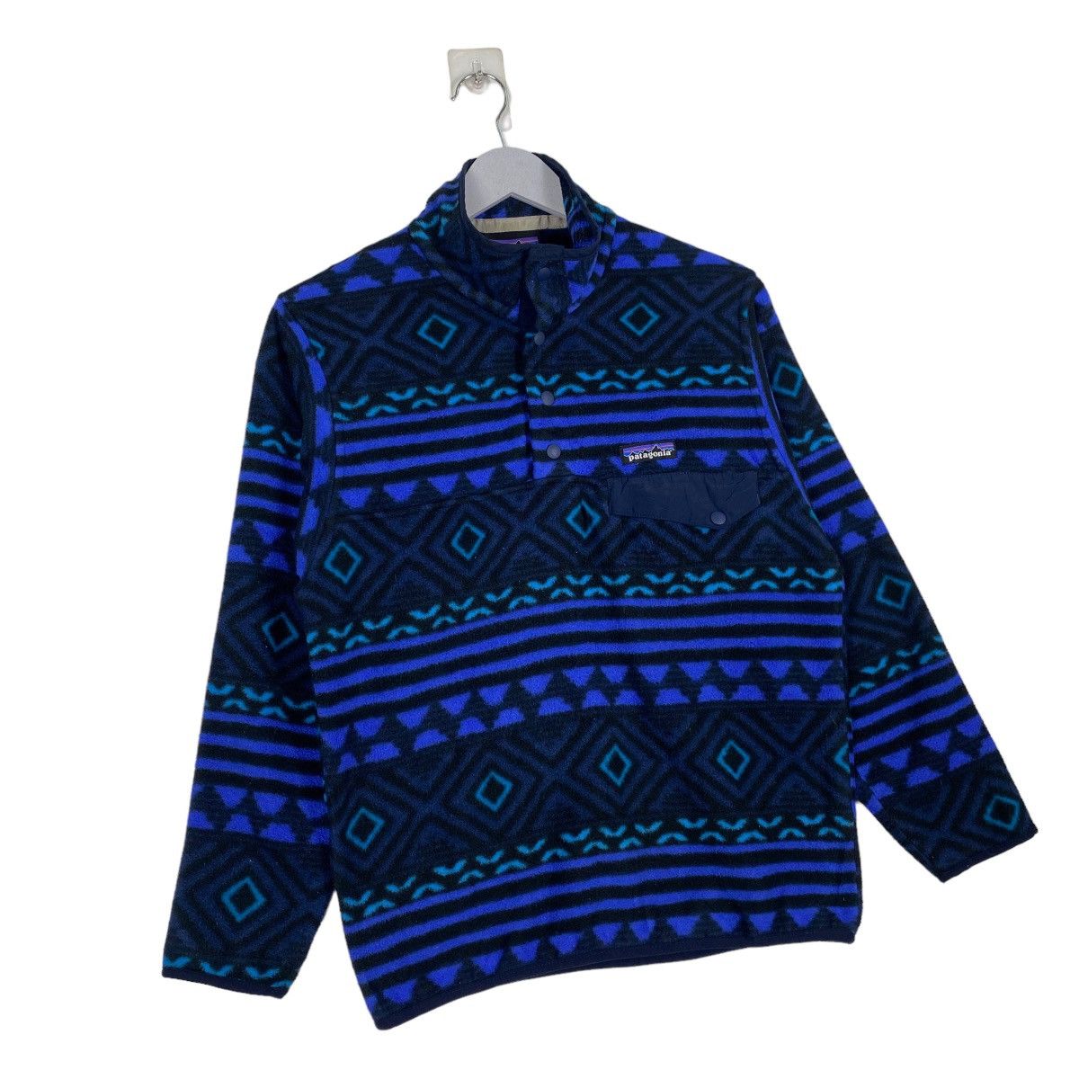 Patagonia Patagonia Synchilla Snap T Fleece Pullover Aztec Geometric Size US XXS / EU 40 - 3 Thumbnail