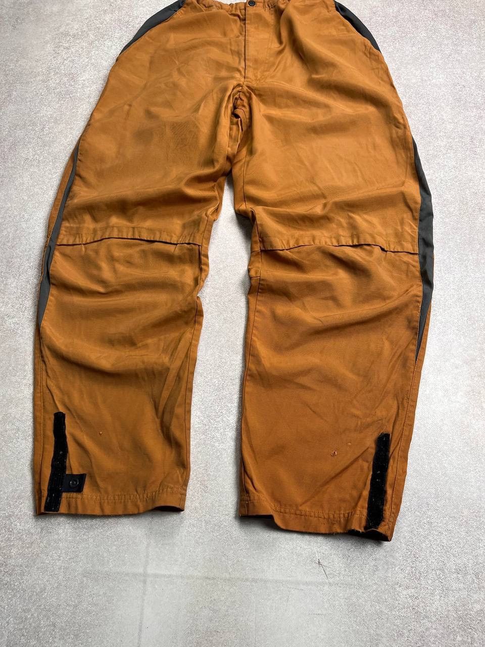 Nike × Vintage Vintage Crazy Nike Swoosh Avantgarde Baggy Track Pants 34 Size US 34 / EU 50 - 7 Thumbnail