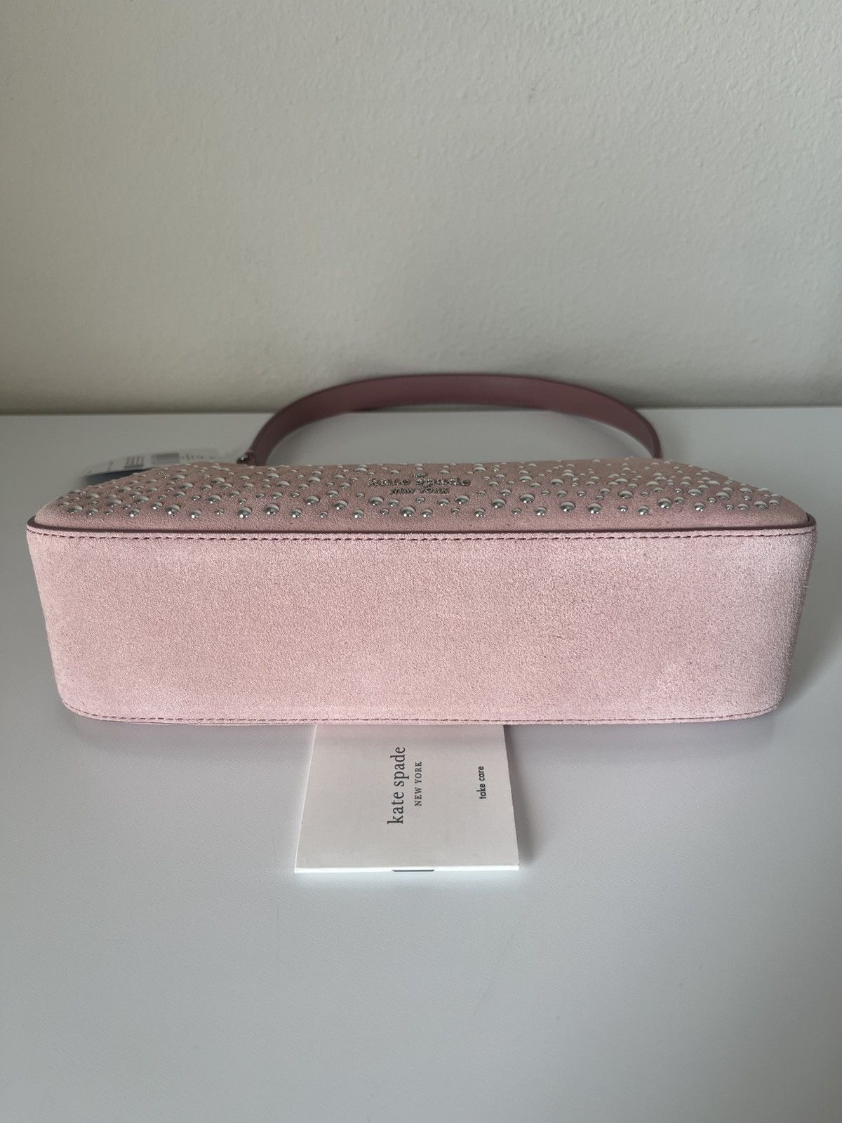 Kate Spade Kate Spade Margot Studded Suede Shoulder Bag Size ONE SIZE - 5 Thumbnail