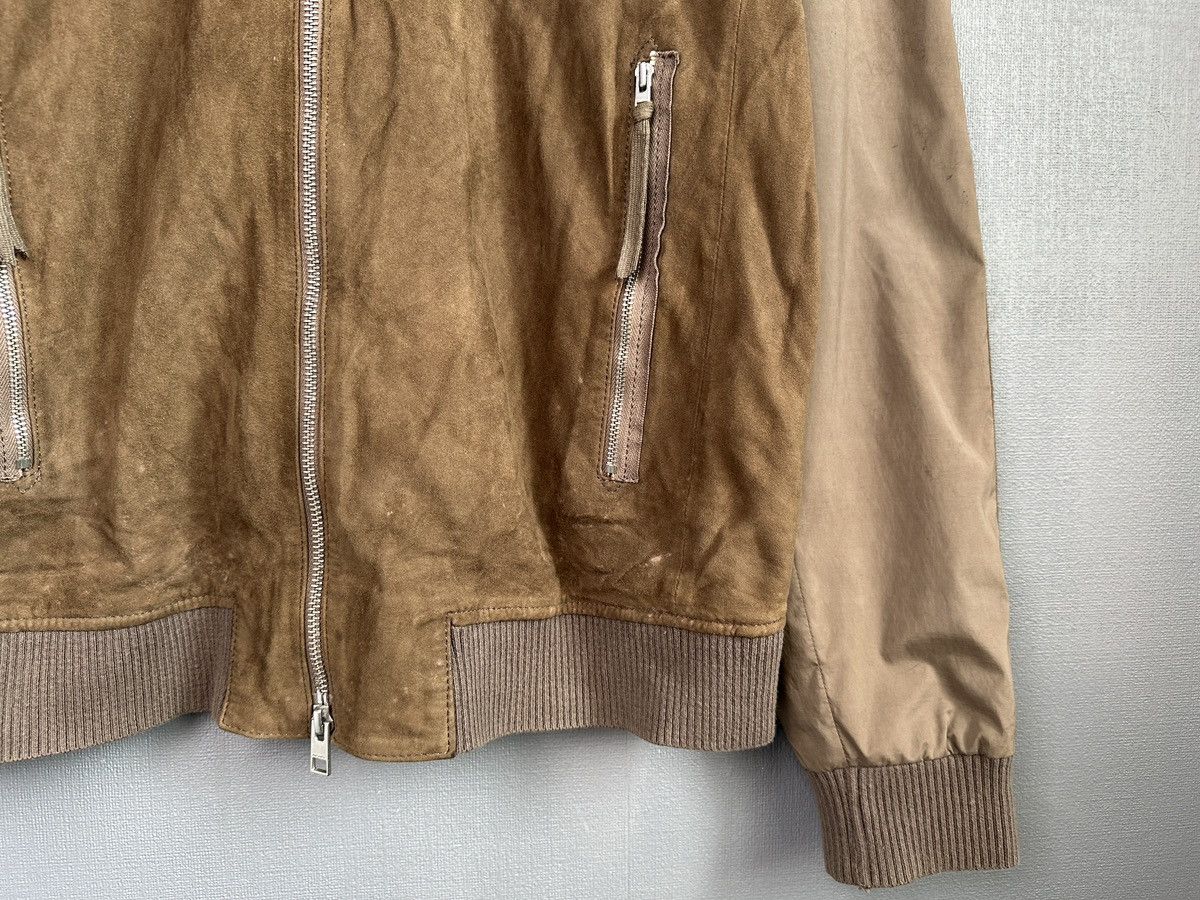 Allsaints ALLSAINTS Suede Hale Bomber Jacket Brown Men’s size M Size US M / EU 48-50 / 2 - 8 Thumbnail