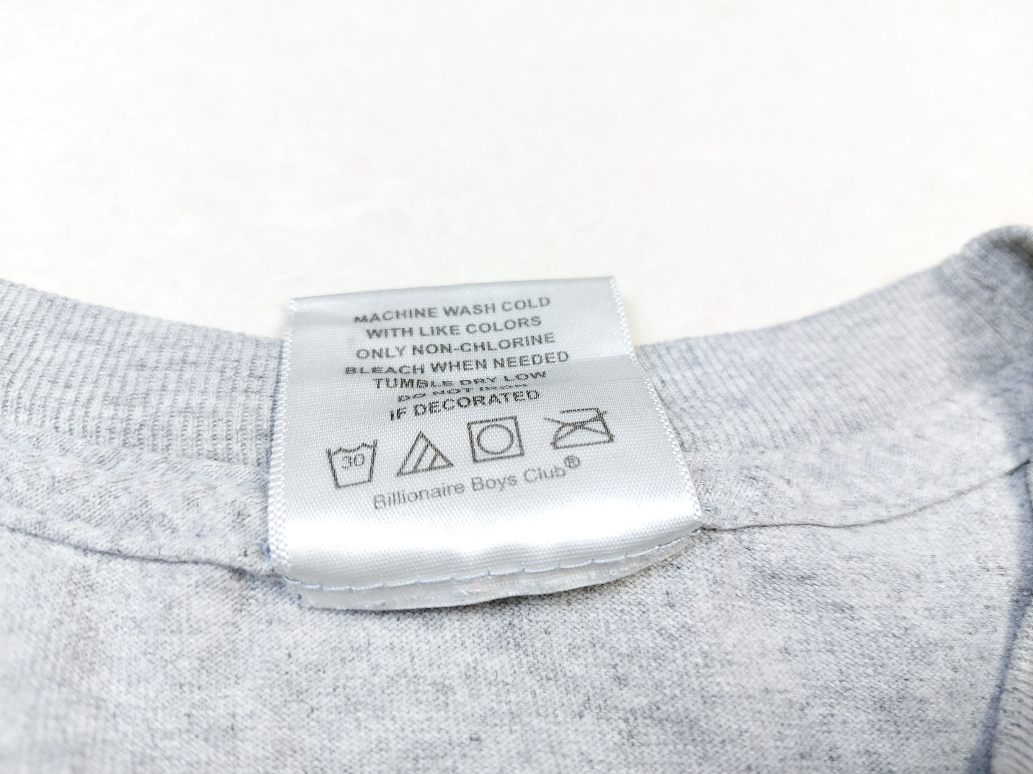 Billionaire Boys Club Billionaire Boys Club Script Logo Double-Sided TEE Size US L / EU 52-54 / 3 - 10 Thumbnail