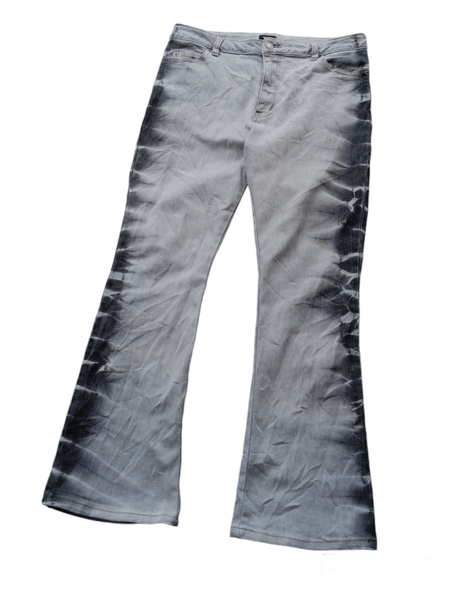 Japanese Brand Lip make slashed flared bootcut jeans Size US 30 / EU 46 - 3 Thumbnail