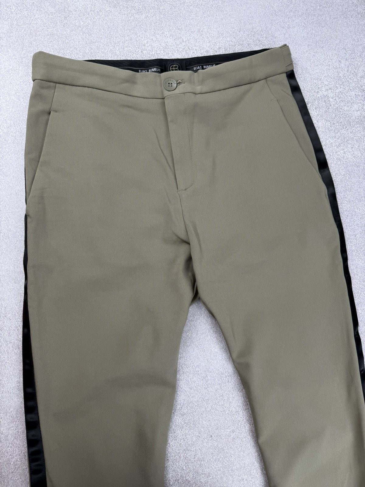 Other Elias Rumelis Men’s Pants Modern Slim Fit Size M Size US 32 / EU 48 - 3 Thumbnail